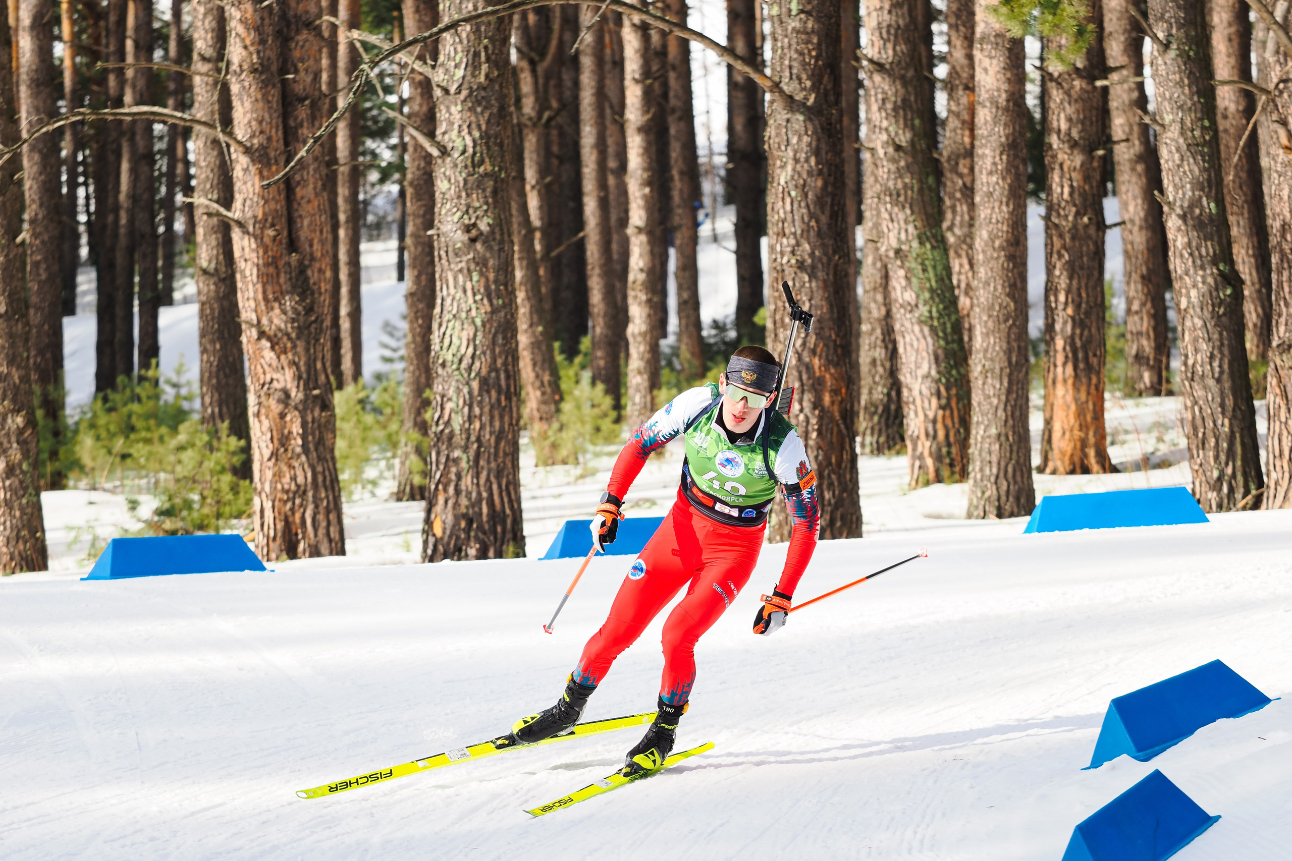 Биатлон / Первенство России. Репортажный фотограф Алексей Козьмин