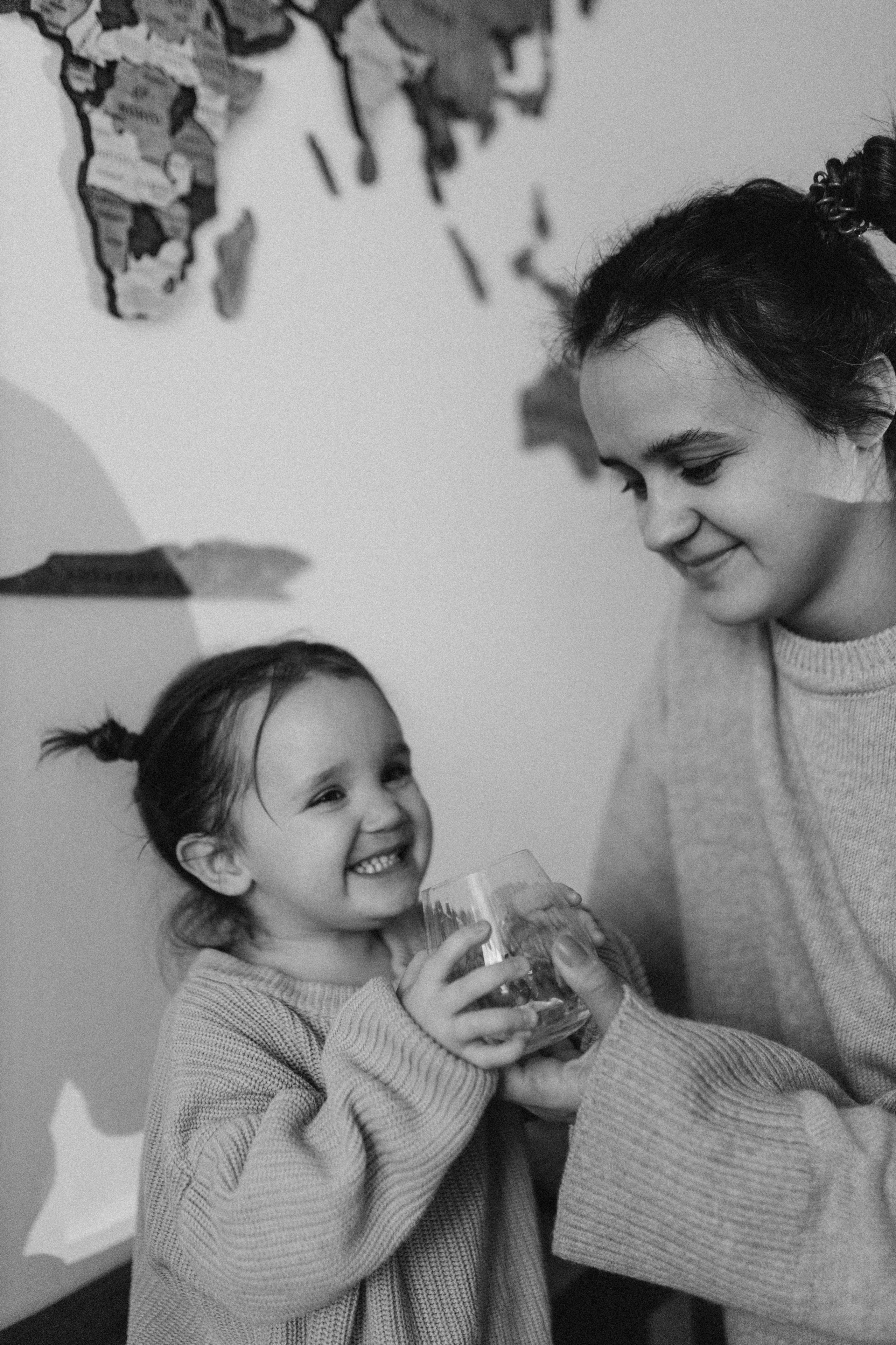 Юля и Мия. Семейный и домашний фотограф Советский Югорск Екатерина Цыганок