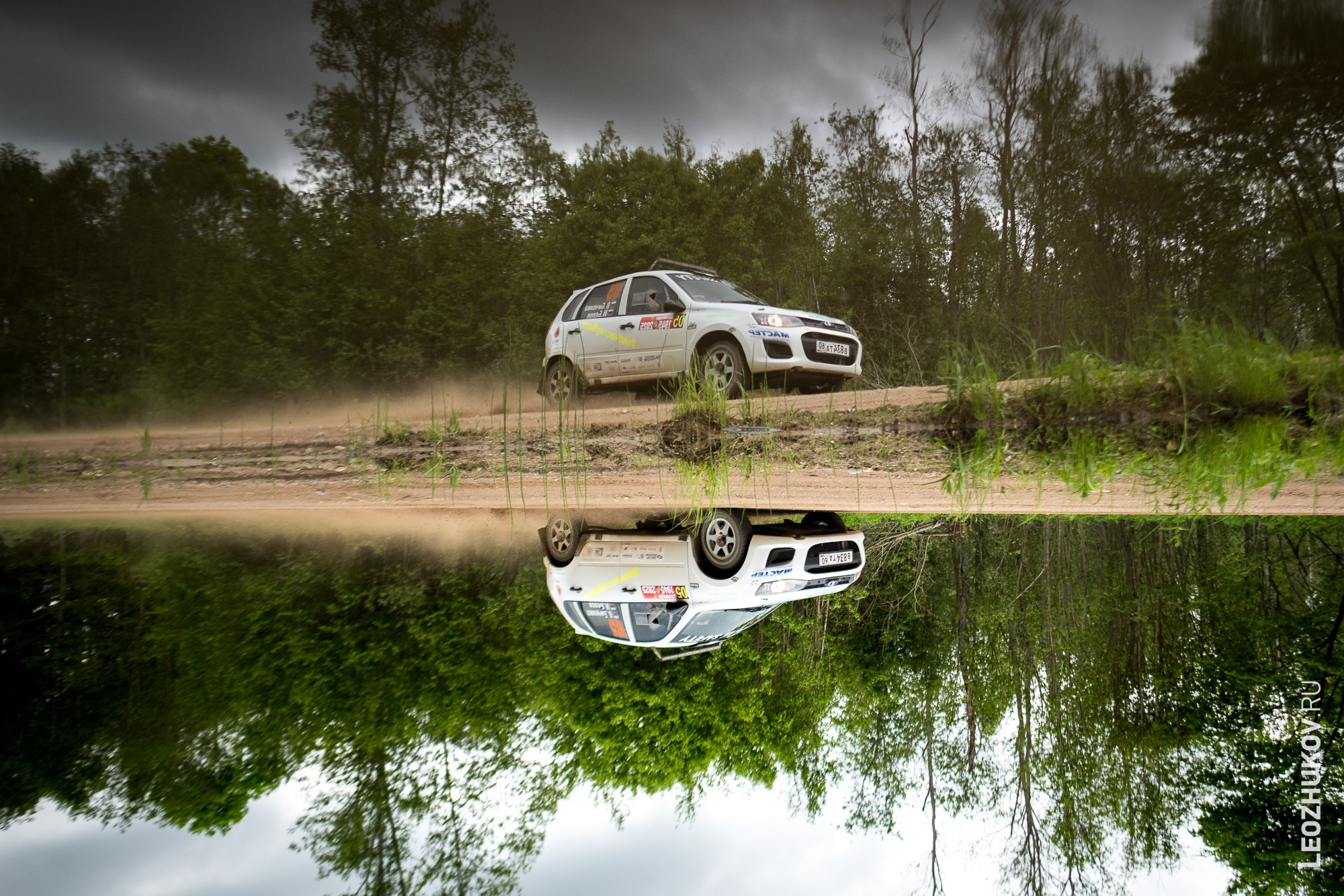 Rally Pushkinskie gory 2025. Sports photographer Leonid Zhukov