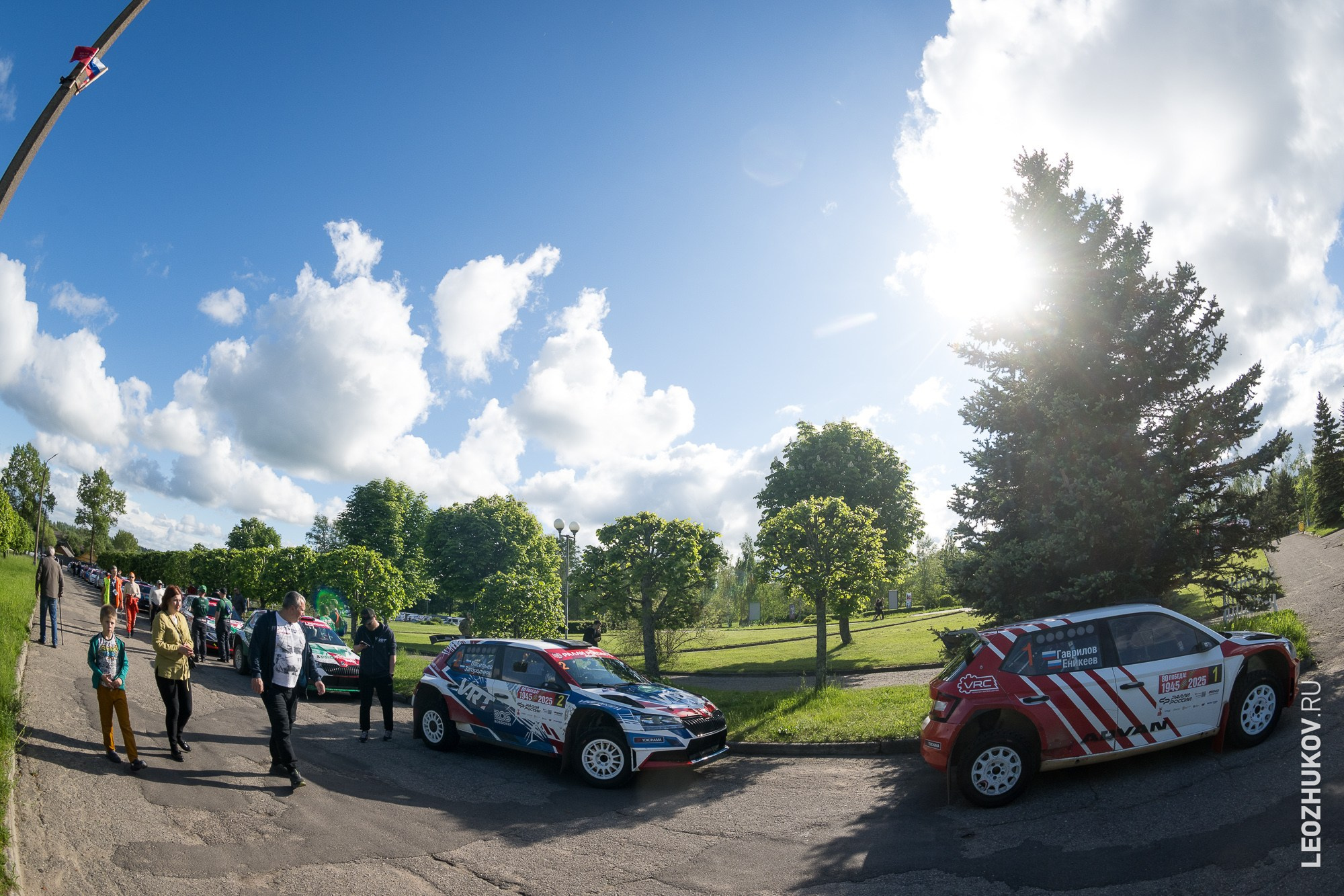 Rally Pushkinskie gory 2025. Sports photographer Leonid Zhukov