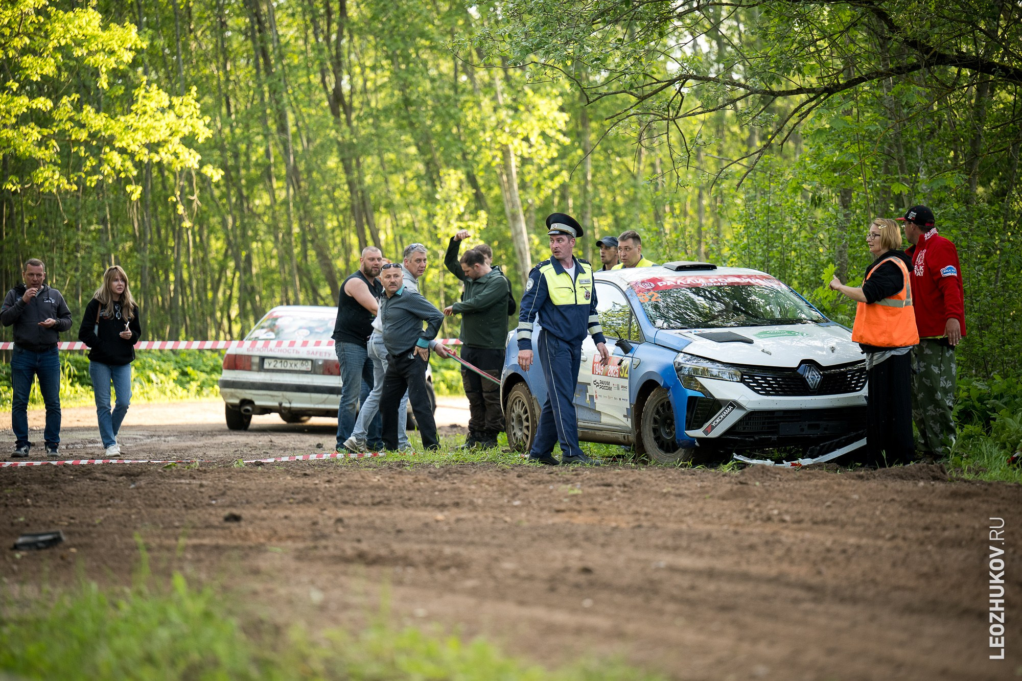 Rally Pushkinskie gory 2025. Sports photographer Leonid Zhukov
