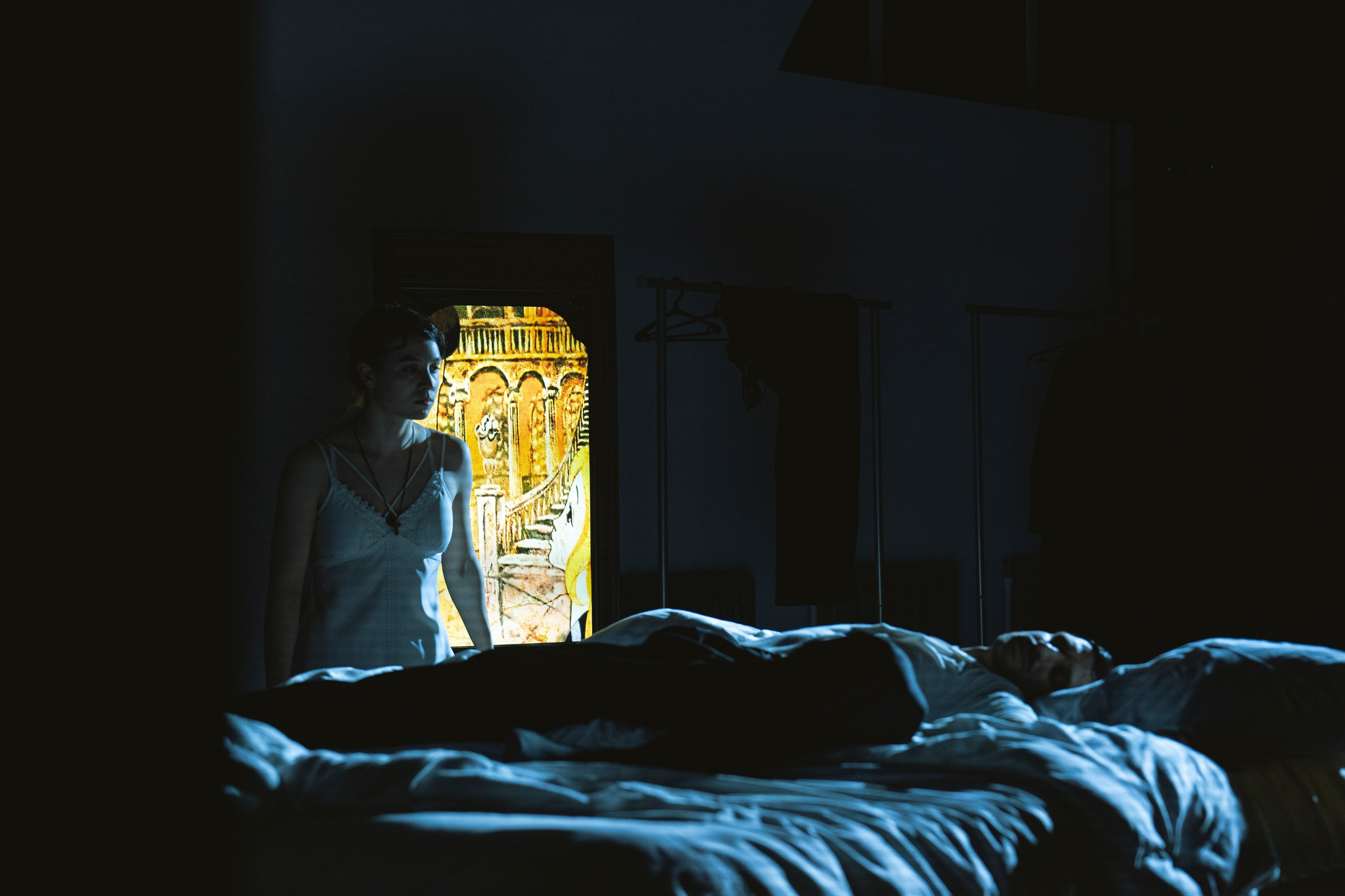 Кроткая. Монтаж. Реж. Артем Злобин. A Gentle Creature, dir. Artem Zlobin. Фотограф Ирина Соколенко Санкт-Петербург