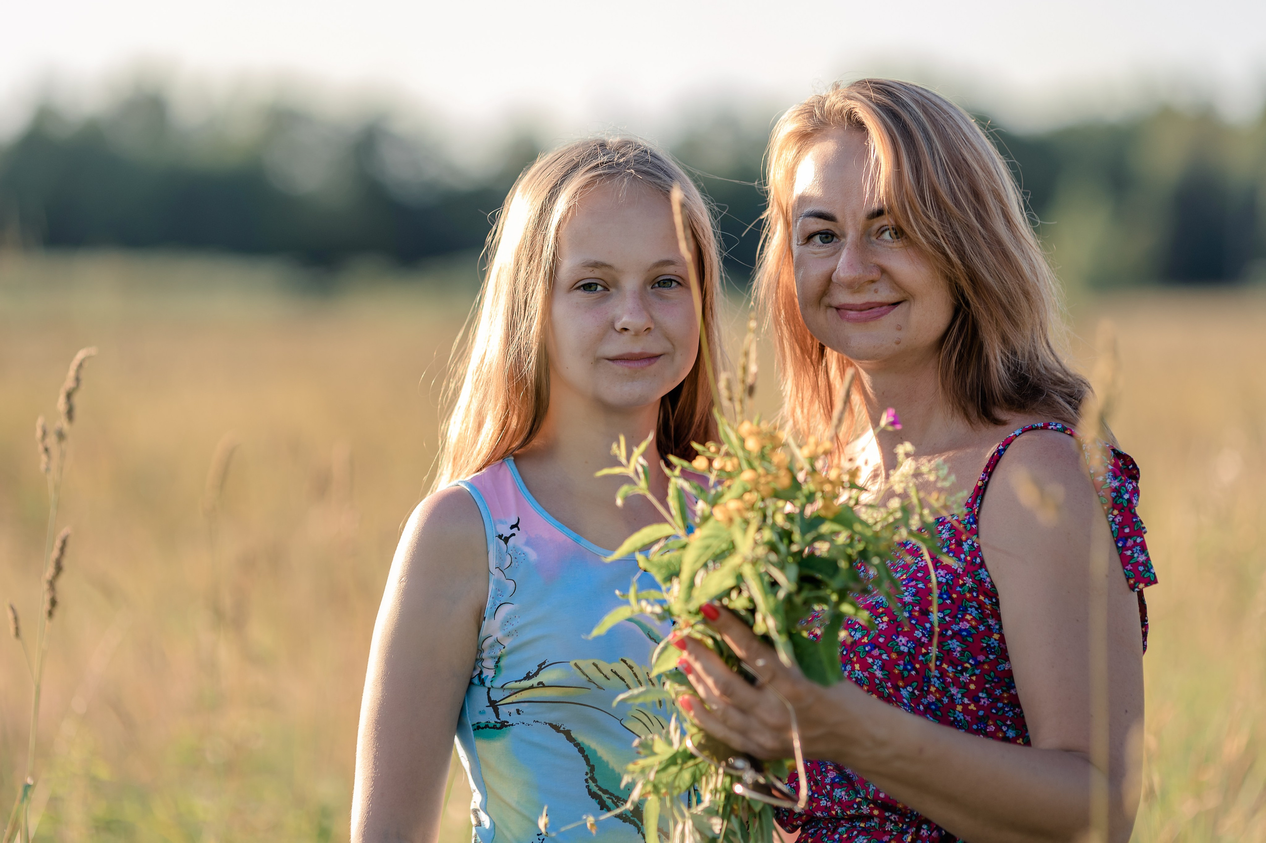 Семейная фотосессия на закате. Ирина Носова - семейный и детский фотограф