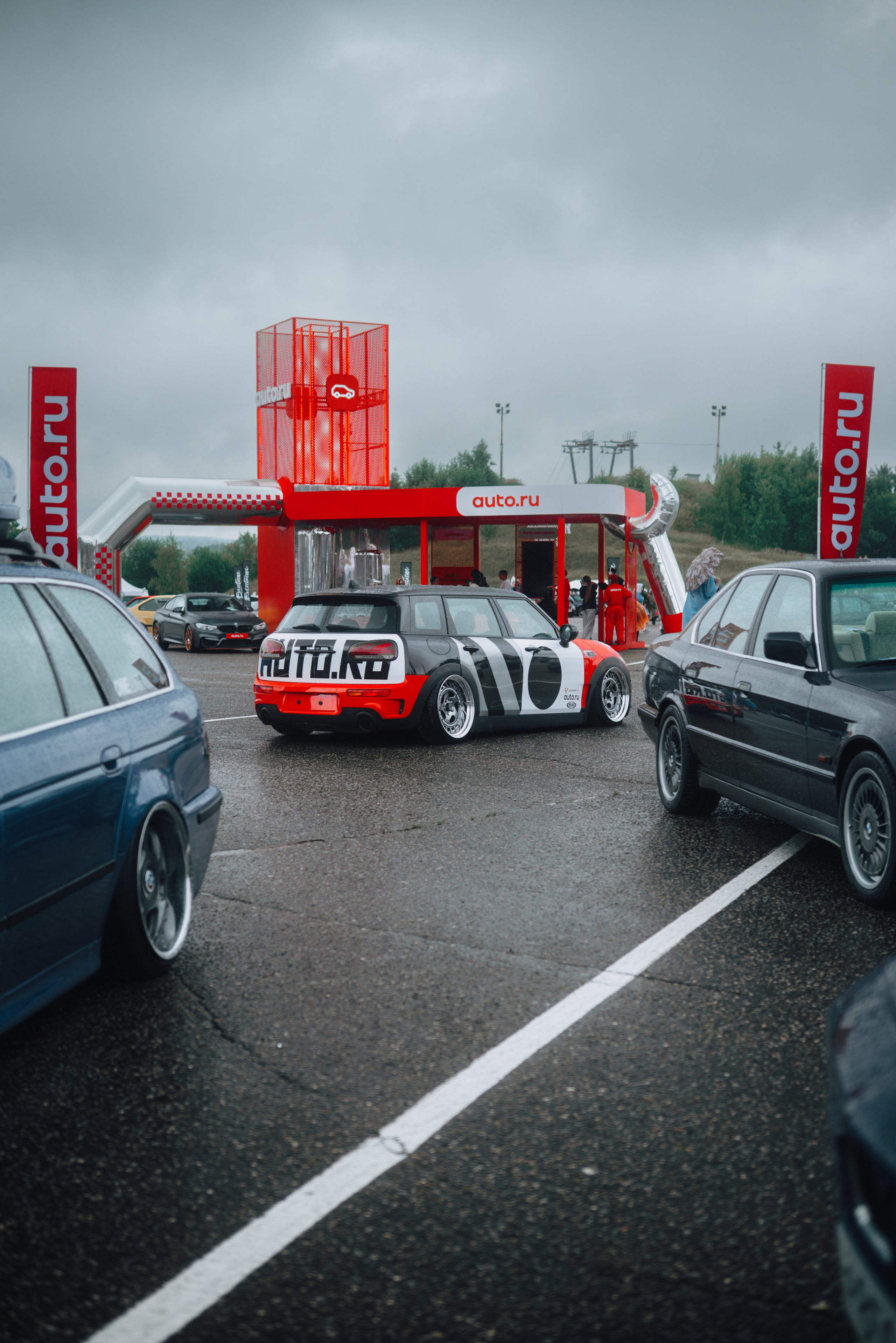 Mini Clubman Auto.ru & Resource Stickers. DeLorein