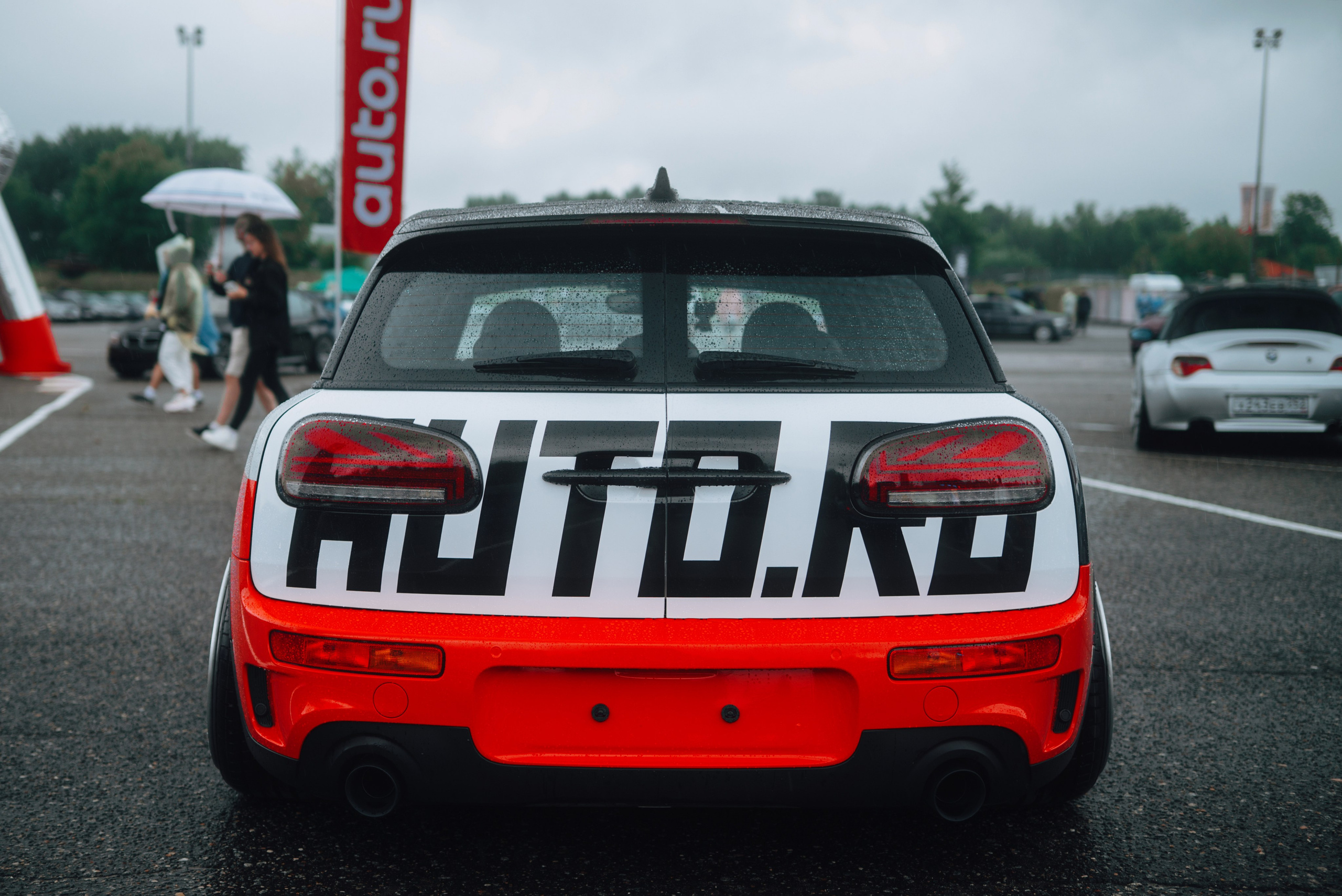Mini Clubman Auto.ru & Resource Stickers. DeLorein