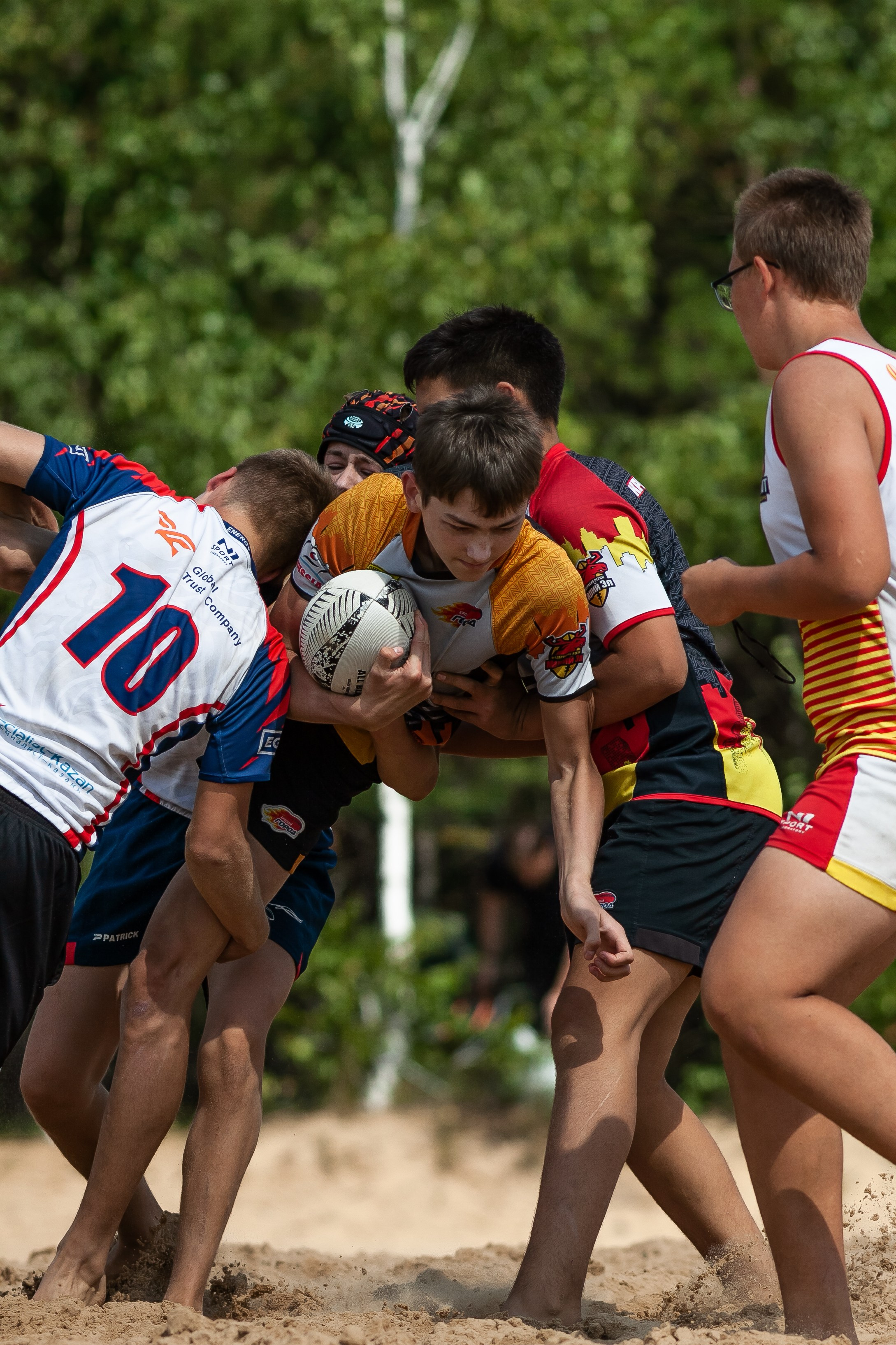 «Кубок «Молота» по пляжному Регби. Фотография