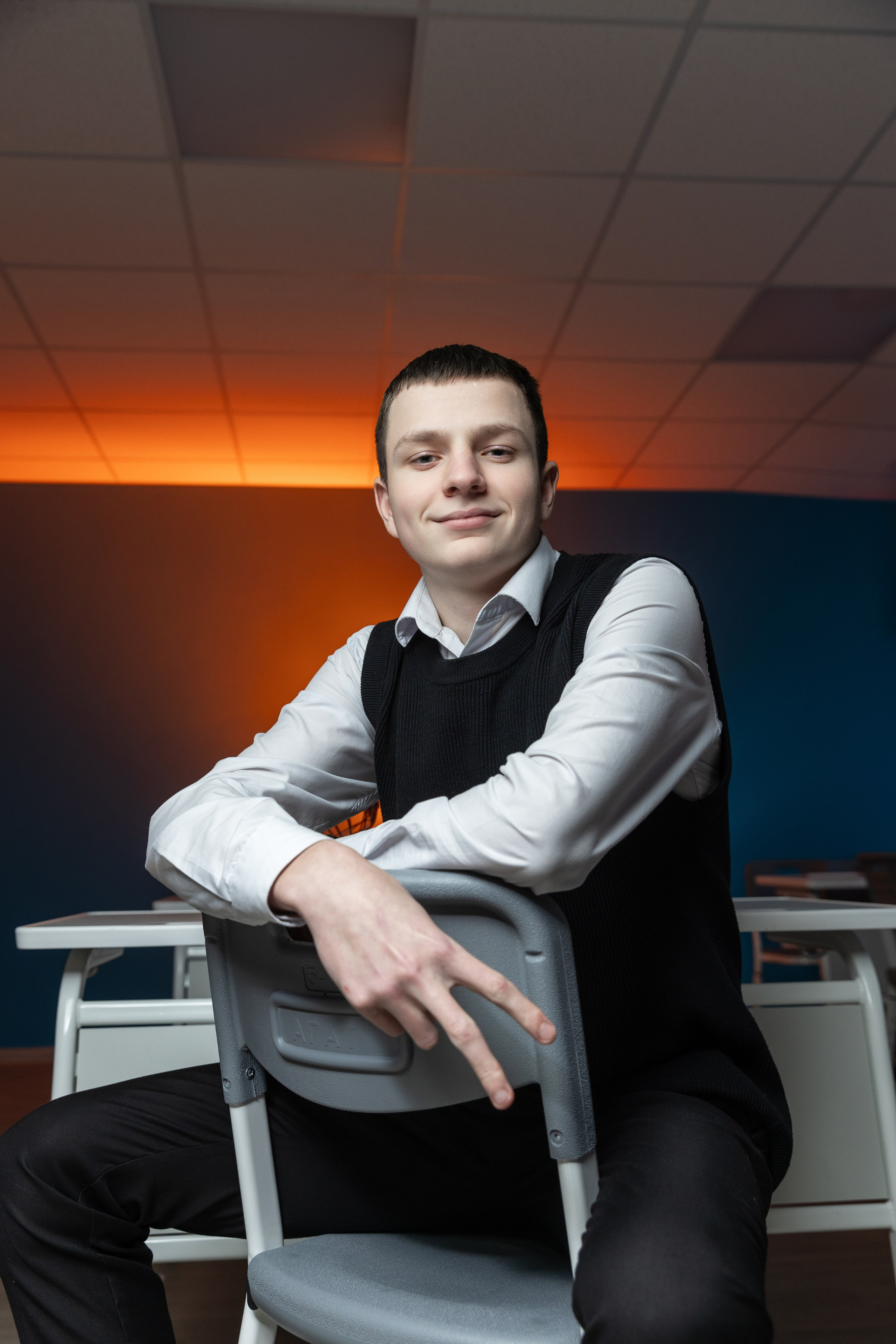 Фотосессия в школе. Выпускные альбомы Евгении Виноградовой г. Липецк