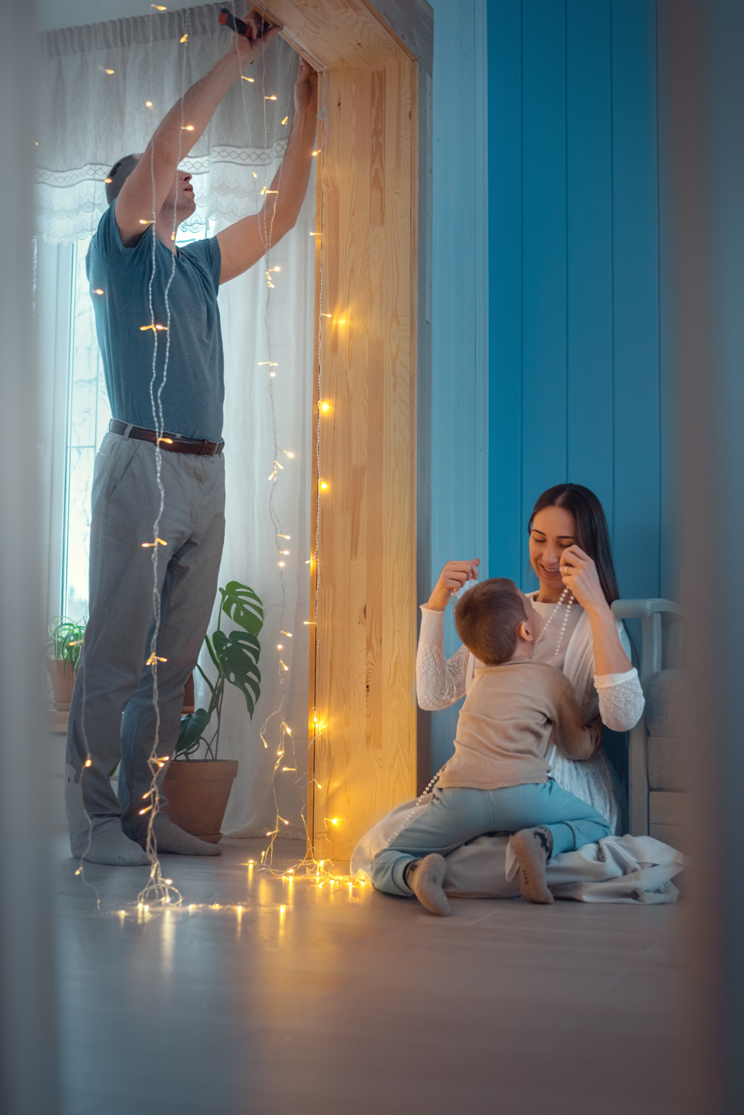 Семейная фотосессия дома. Душевная фотография от сердца к сердцу Марина Жиделева фотограф Москва