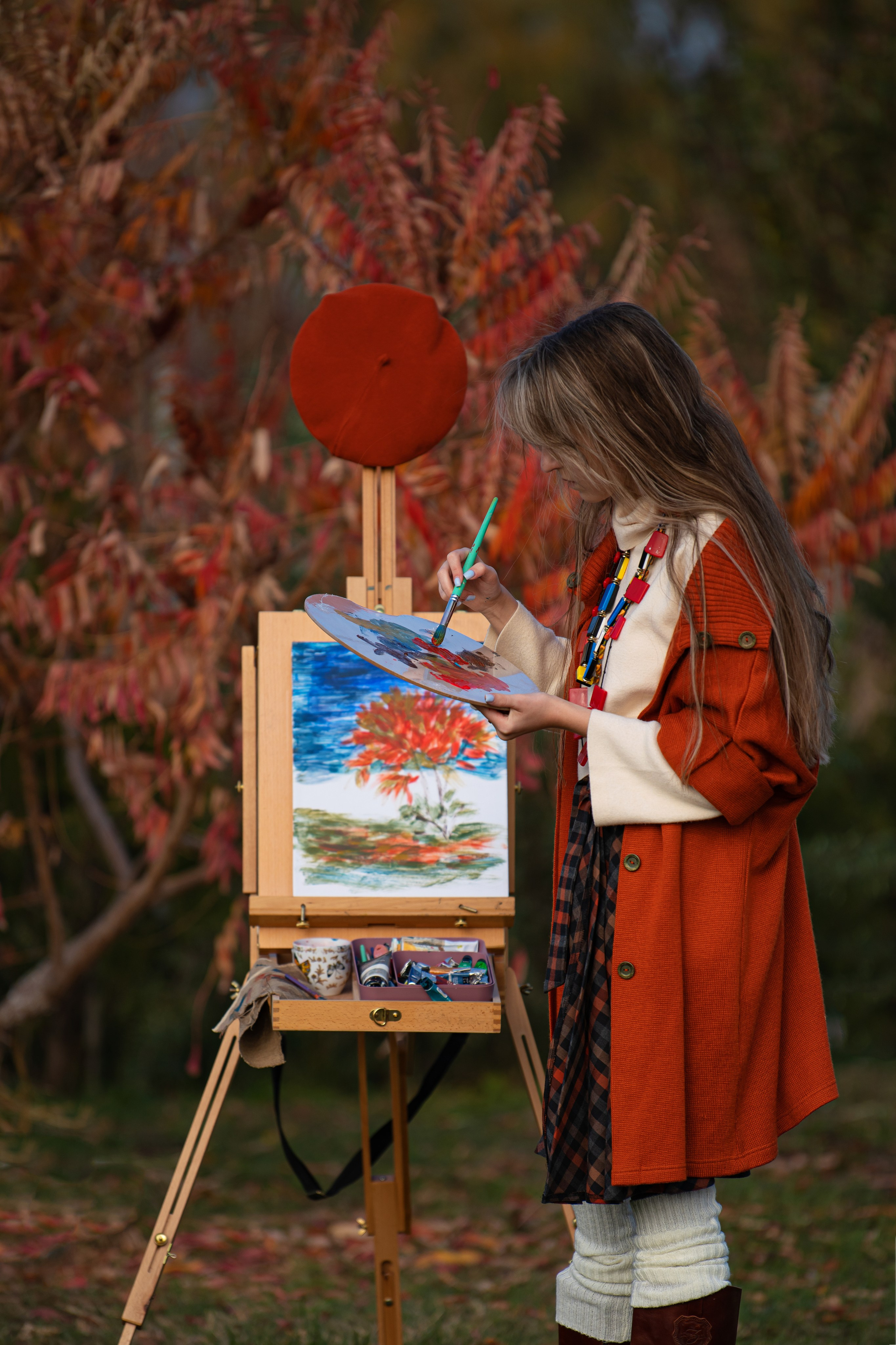 Ты рисуешь, а я рисую тебя и оба мы художники. Главная