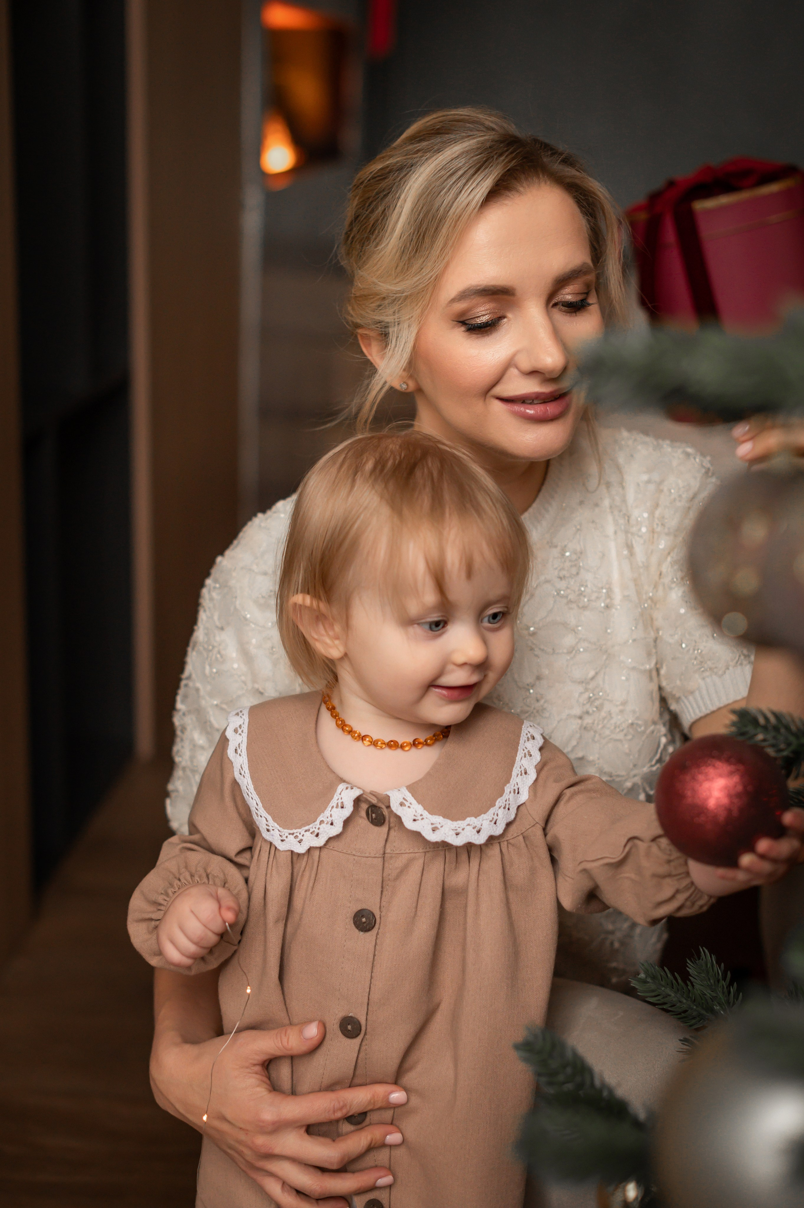 Семья Екатерины в студии Мимика