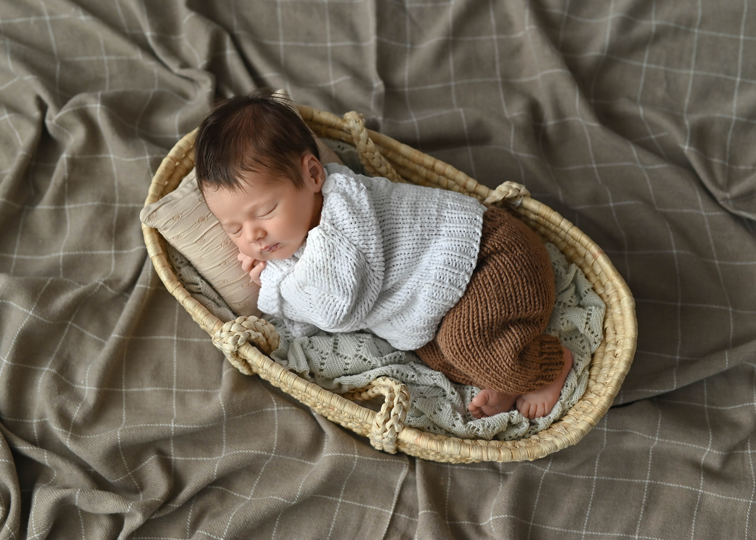 Лайфстайл с элементами ньюборн. Фотограф новорождённых малышей в Краснодаре Татьяна Нагорная