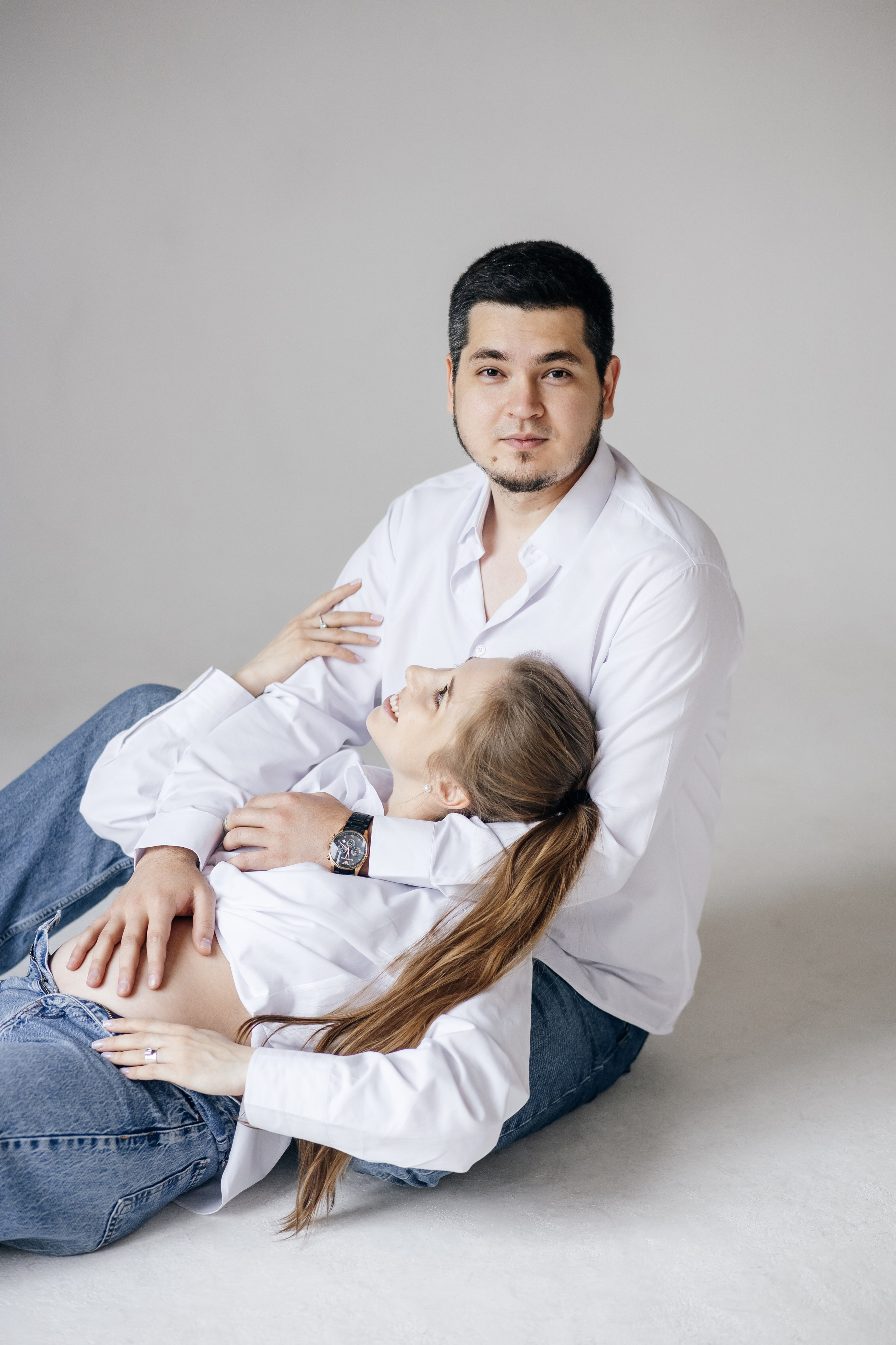 Яркие краски в ожидании нового члена семьи. Свадебный фотограф Михаил Александров