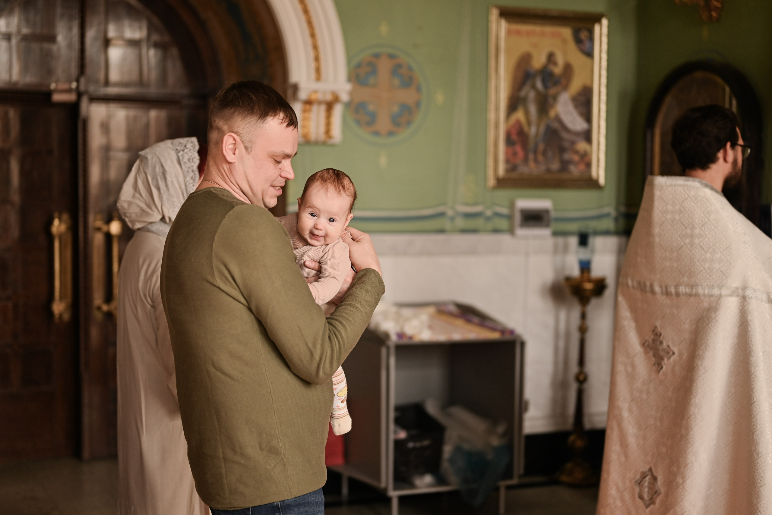 Крещение Марии. Свадебный и семейный фотограф в Уфе Александров Максим