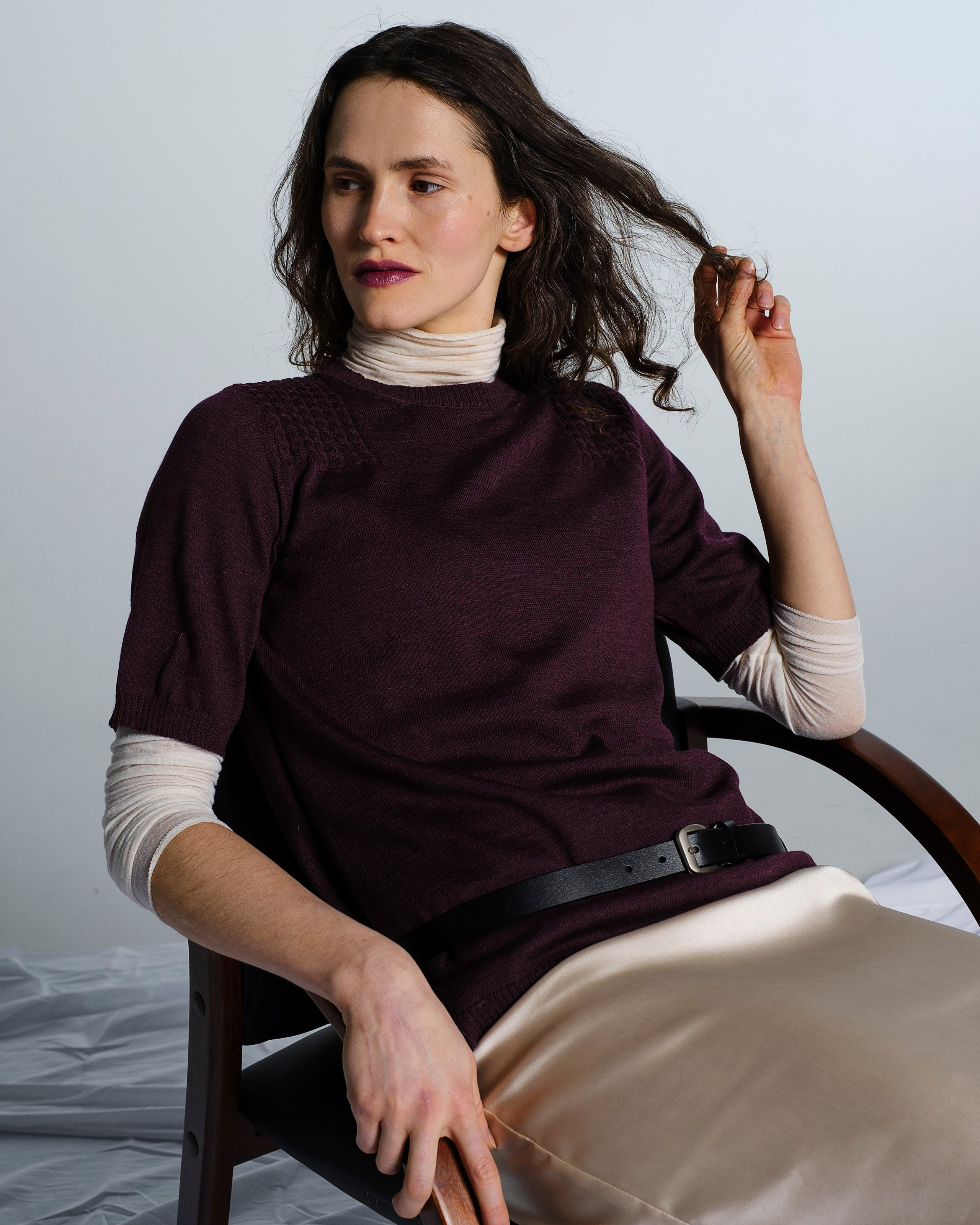 Премиальный трикотаж. Лукбук. Визажист для брендов, Фэшн продюсер Олеся Глушкова