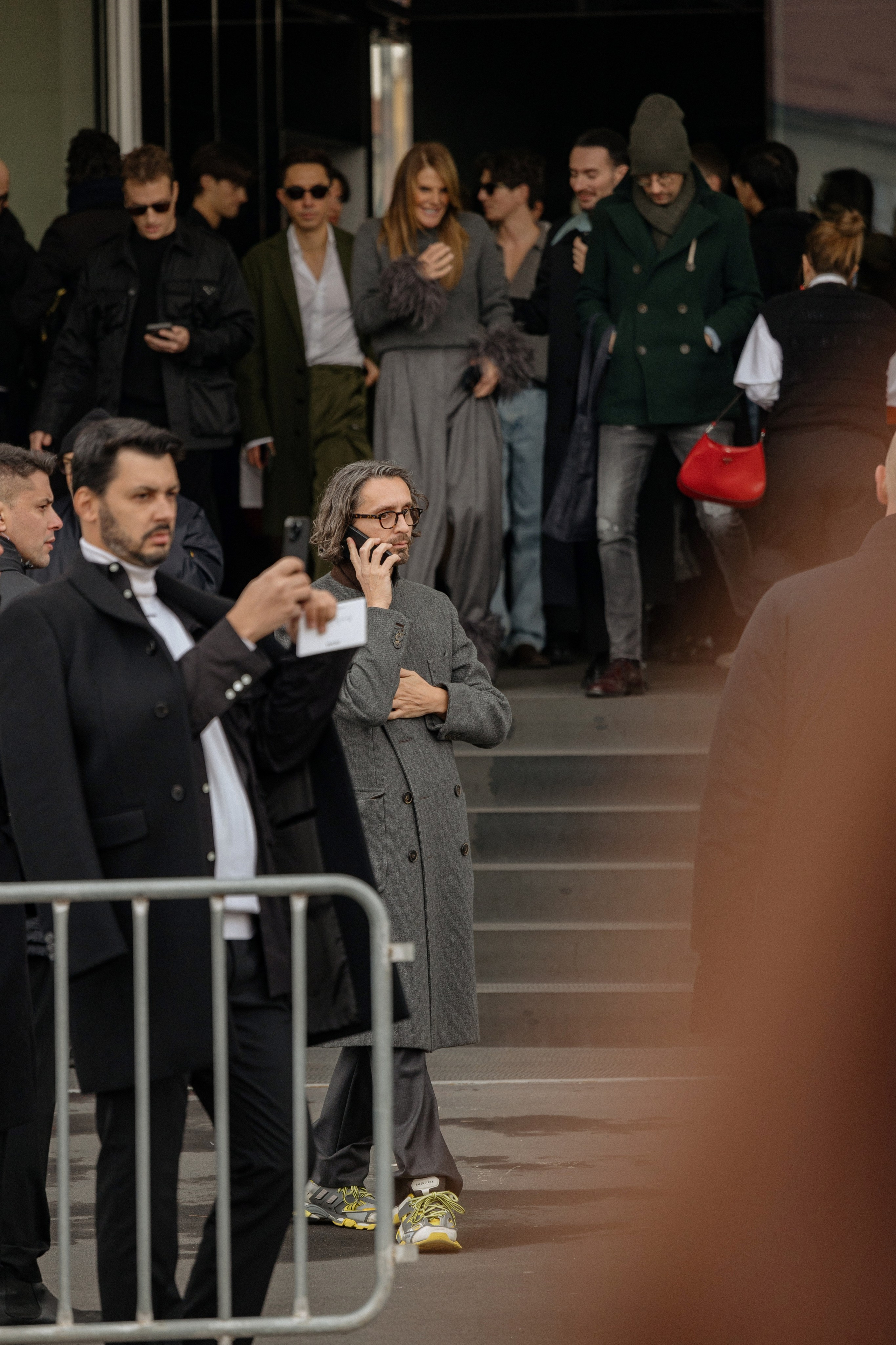 Milan Mens fashion week FW 24/25 PRADA. Photographer in Milan Ivan Goncharov