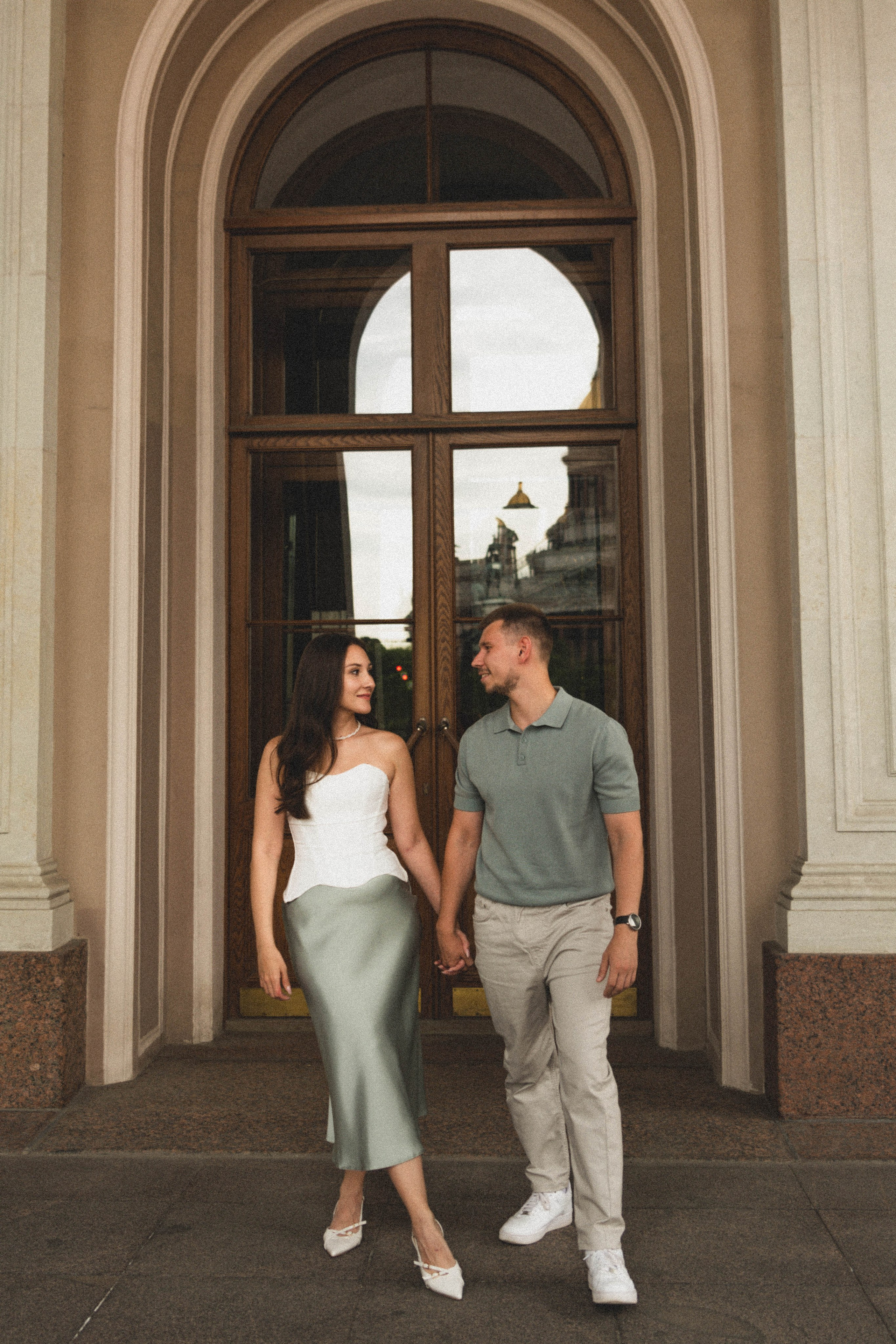 Love Story на Исаакиевской площади. Портретный фотограф в Санкт-Петербурге Наталья Родионова