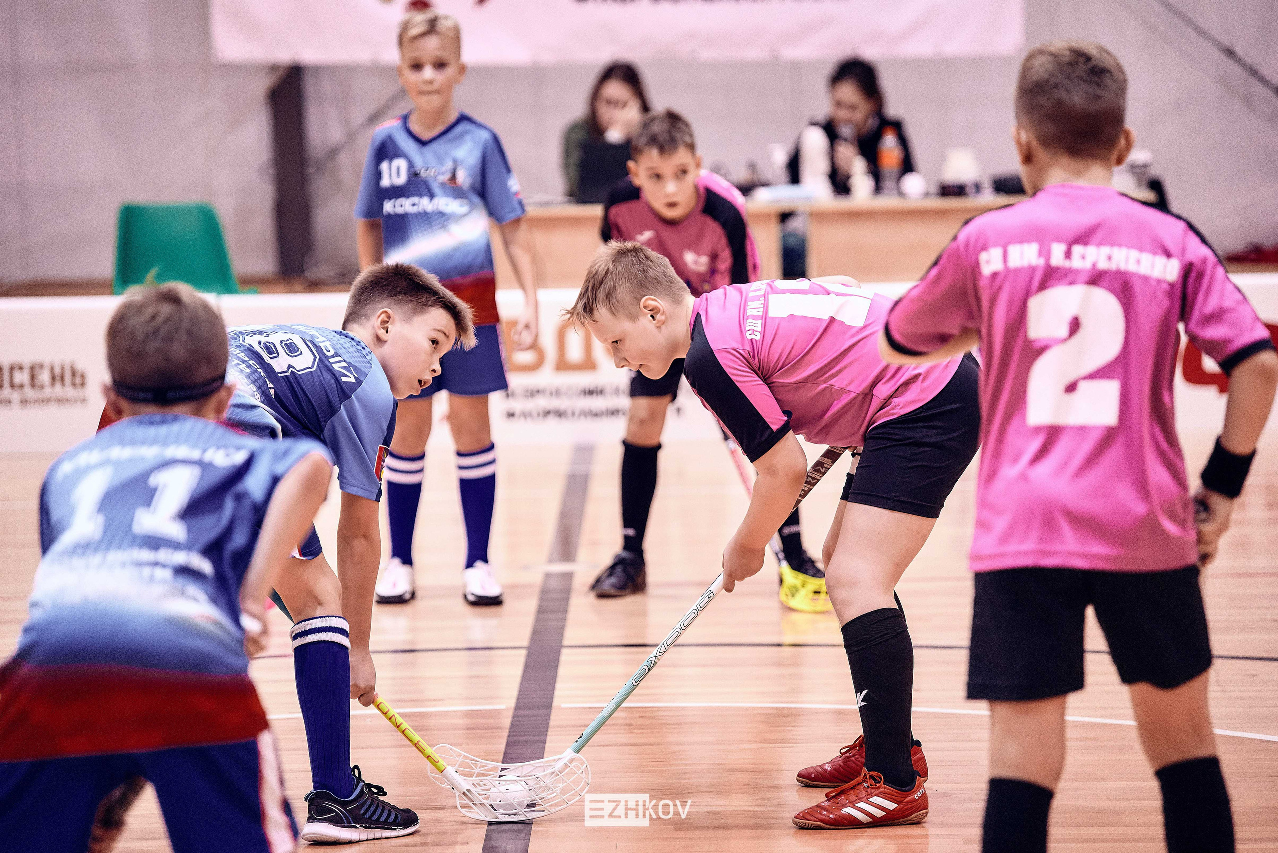 Всероссийская детская лига по флорболу "Русская осень" 25 - 26 -31 октября 2021. Нижний Новгород. Нижегородская область. База спорта "море спорта". Фотограф Ежков Алексей.