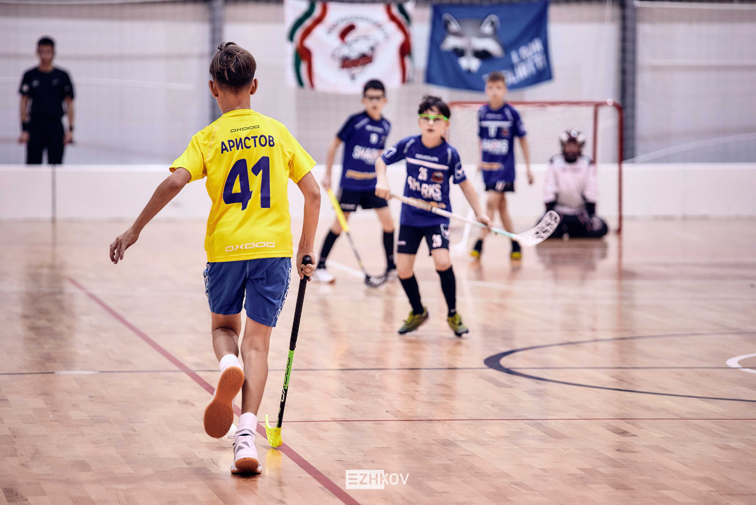 Всероссийская детская лига по флорболу "Русская осень" 25 - 26 -31 октября 2021. Нижний Новгород. Нижегородская область. База спорта "море спорта". Фотограф Ежков Алексей.