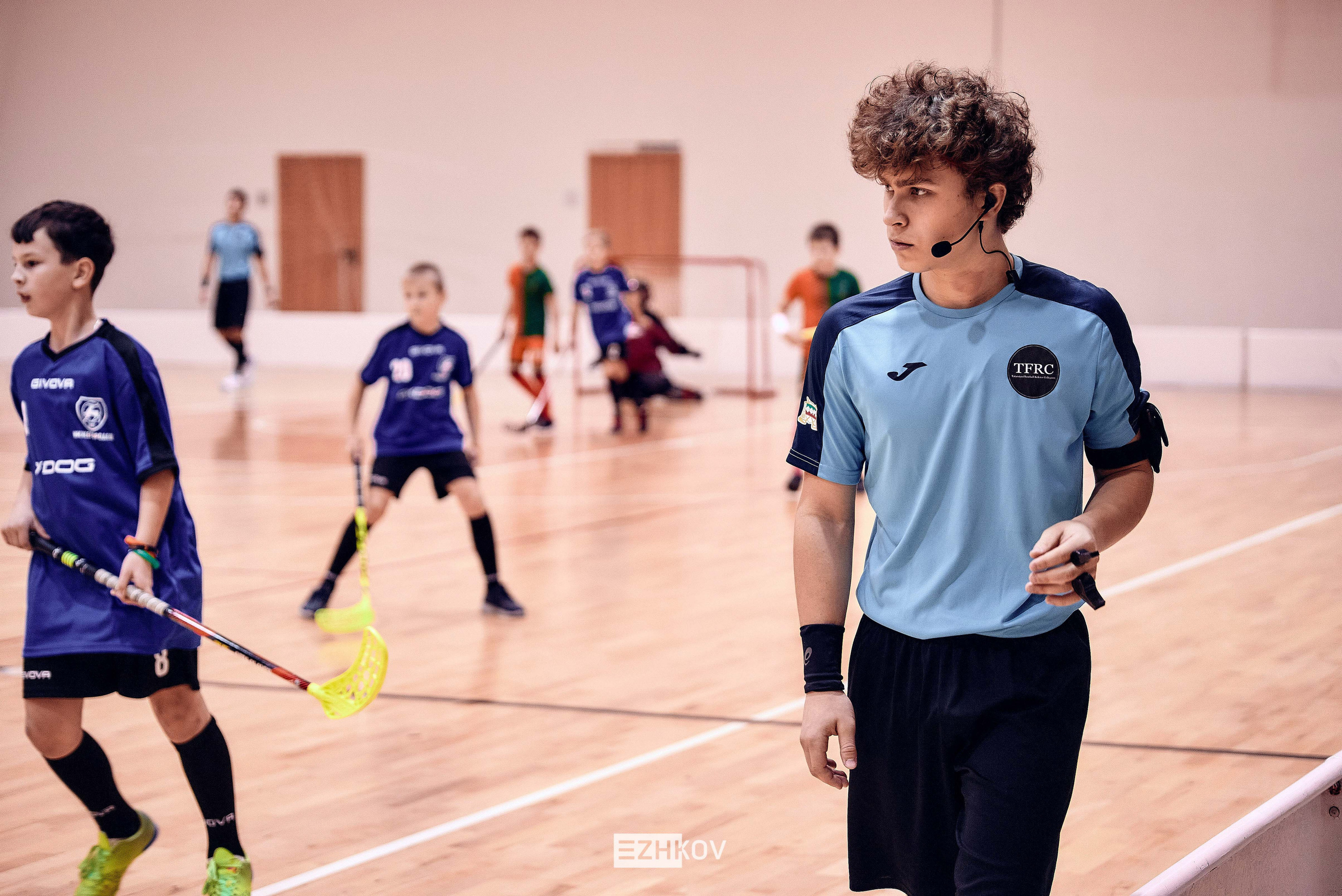 Всероссийская детская лига по флорболу "Русская осень" 25 - 26 -31 октября 2021. Нижний Новгород. Нижегородская область. База спорта "море спорта". Фотограф Ежков Алексей.