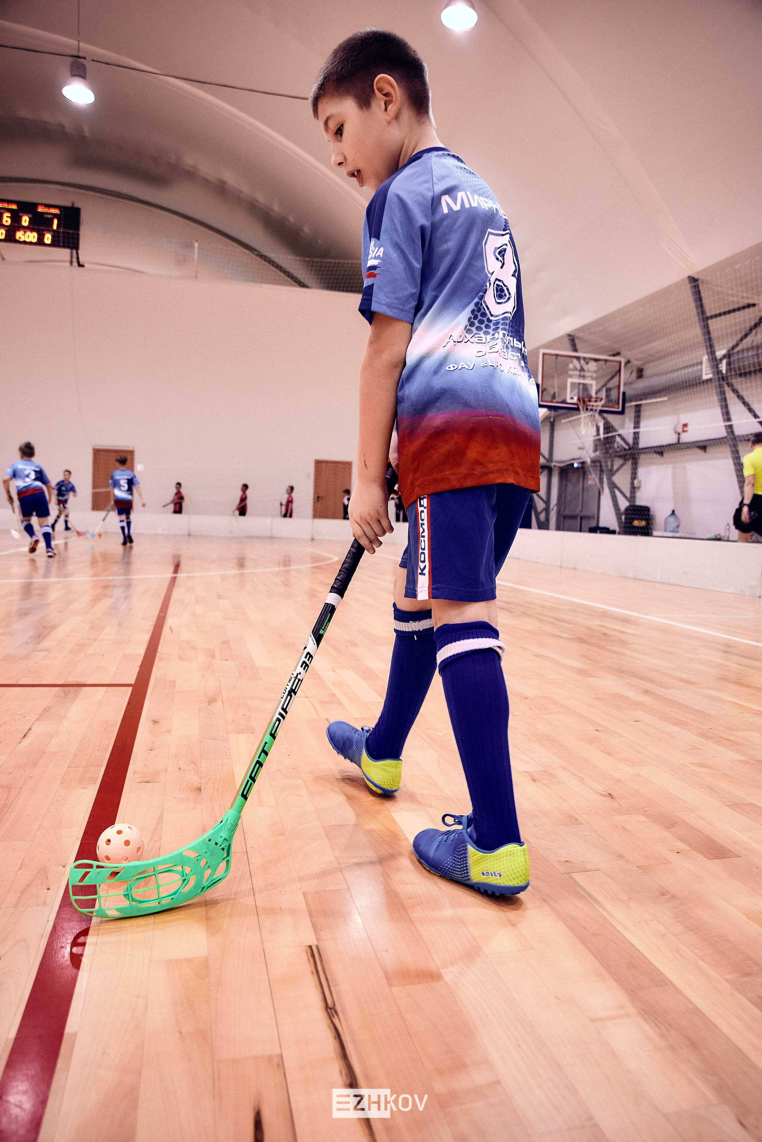 Всероссийская детская лига по флорболу "Русская осень" 25 - 26 -31 октября 2021. Нижний Новгород. Нижегородская область. База спорта "море спорта". Фотограф Ежков Алексей.