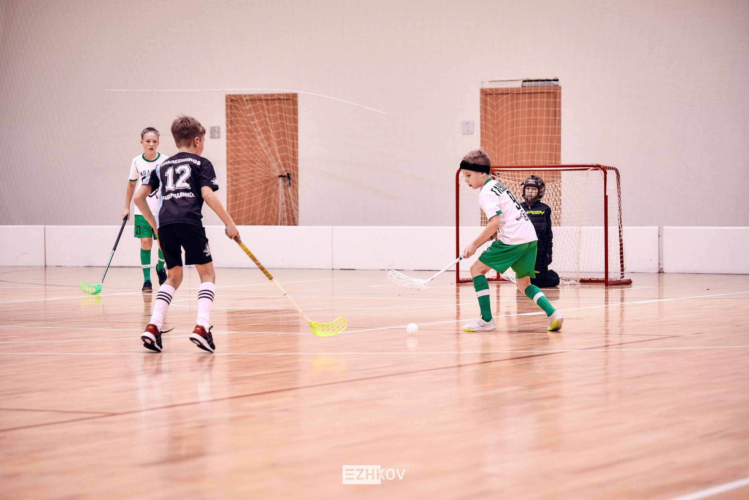 Всероссийская детская лига по флорболу "Русская осень" 25 - 26 -31 октября 2021. Нижний Новгород. Нижегородская область. База спорта "море спорта". Фотограф Ежков Алексей.
