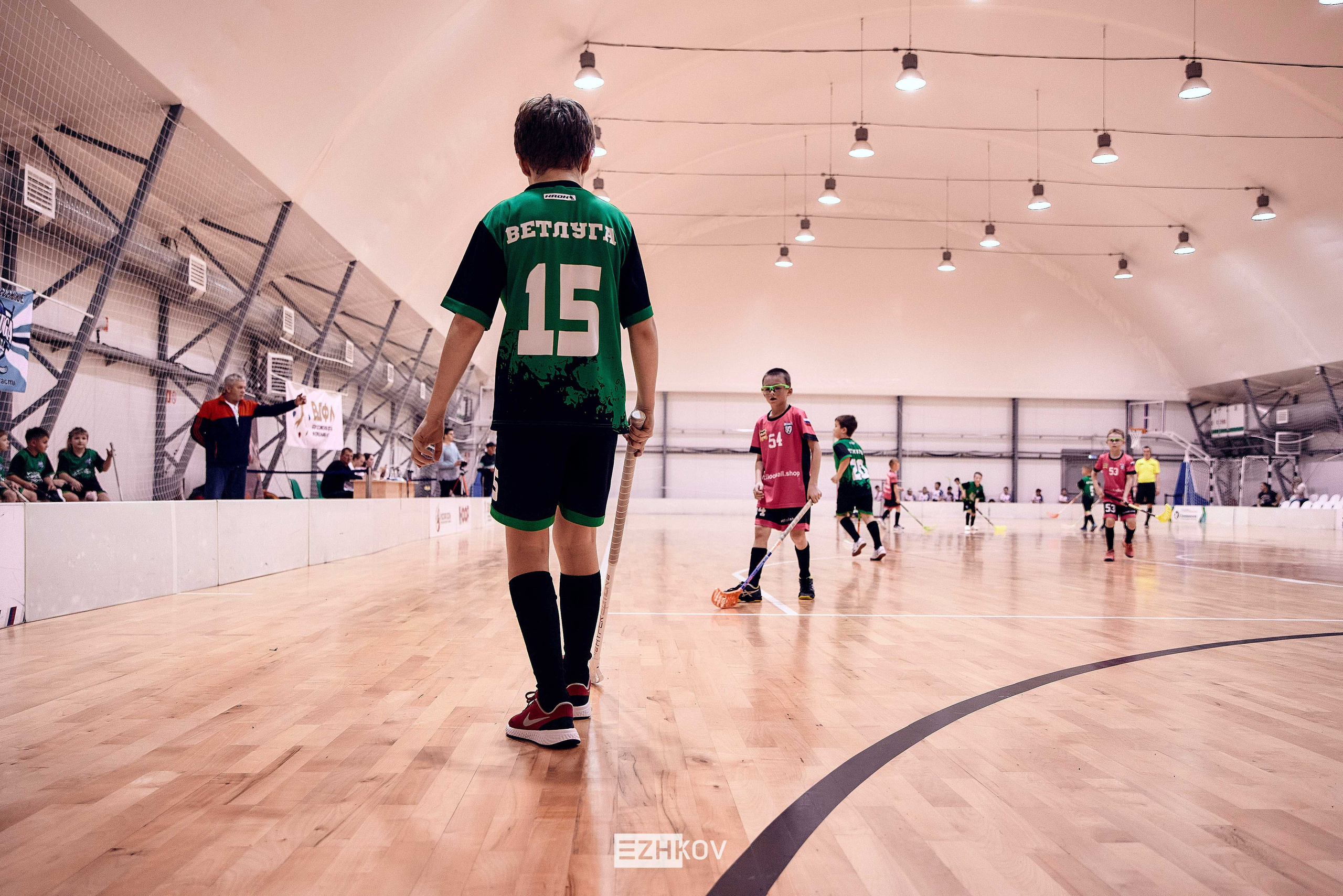 Всероссийская детская лига по флорболу "Русская осень" 25 - 26 -31 октября 2021. Нижний Новгород. Нижегородская область. База спорта "море спорта". Фотограф Ежков Алексей.