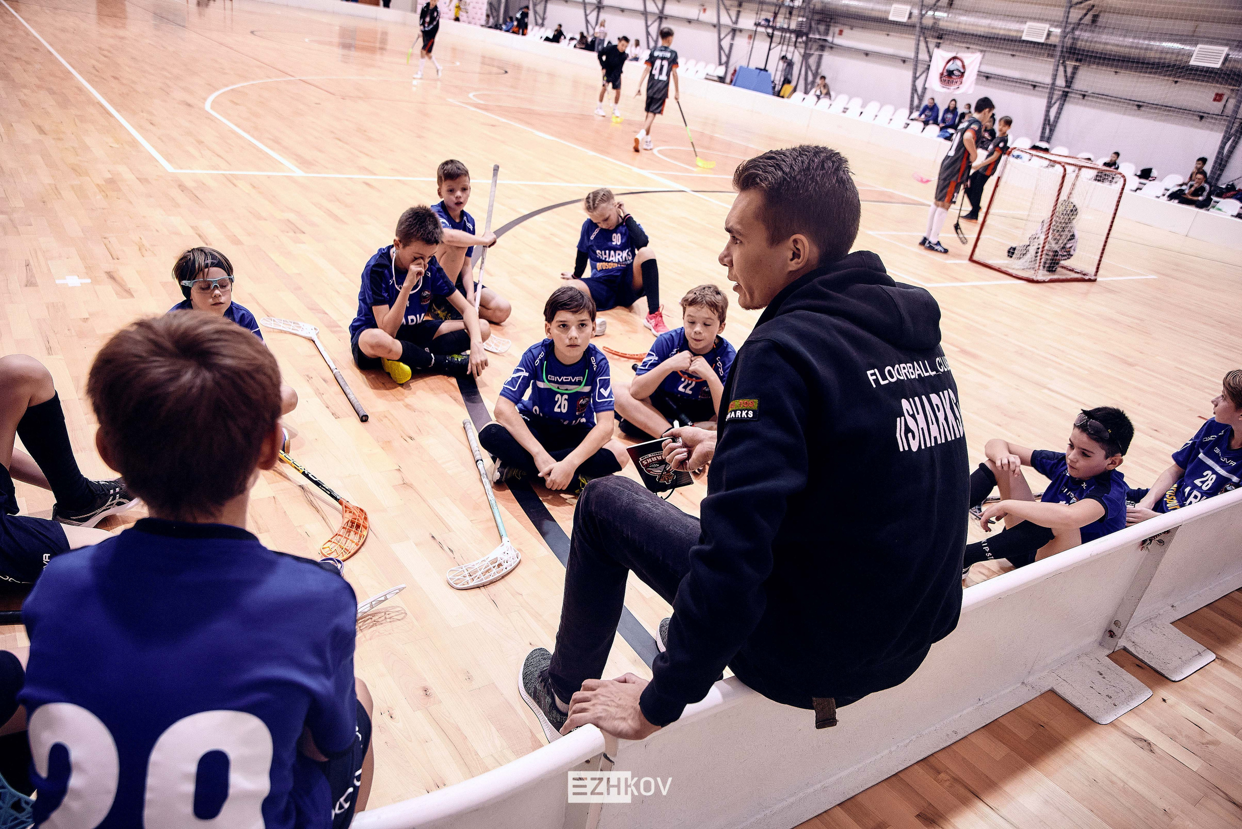 Всероссийская детская лига по флорболу "Русская осень" 25 - 26 -31 октября 2021. Нижний Новгород. Нижегородская область. База спорта "море спорта". Фотограф Ежков Алексей.