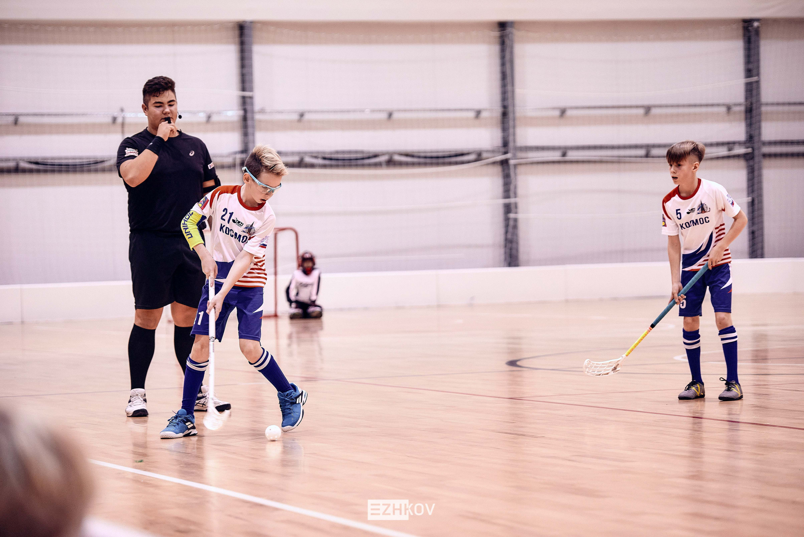 Всероссийская детская лига по флорболу "Русская осень" 25 - 26 -31 октября 2021. Нижний Новгород. Нижегородская область. База спорта "море спорта". Фотограф Ежков Алексей.