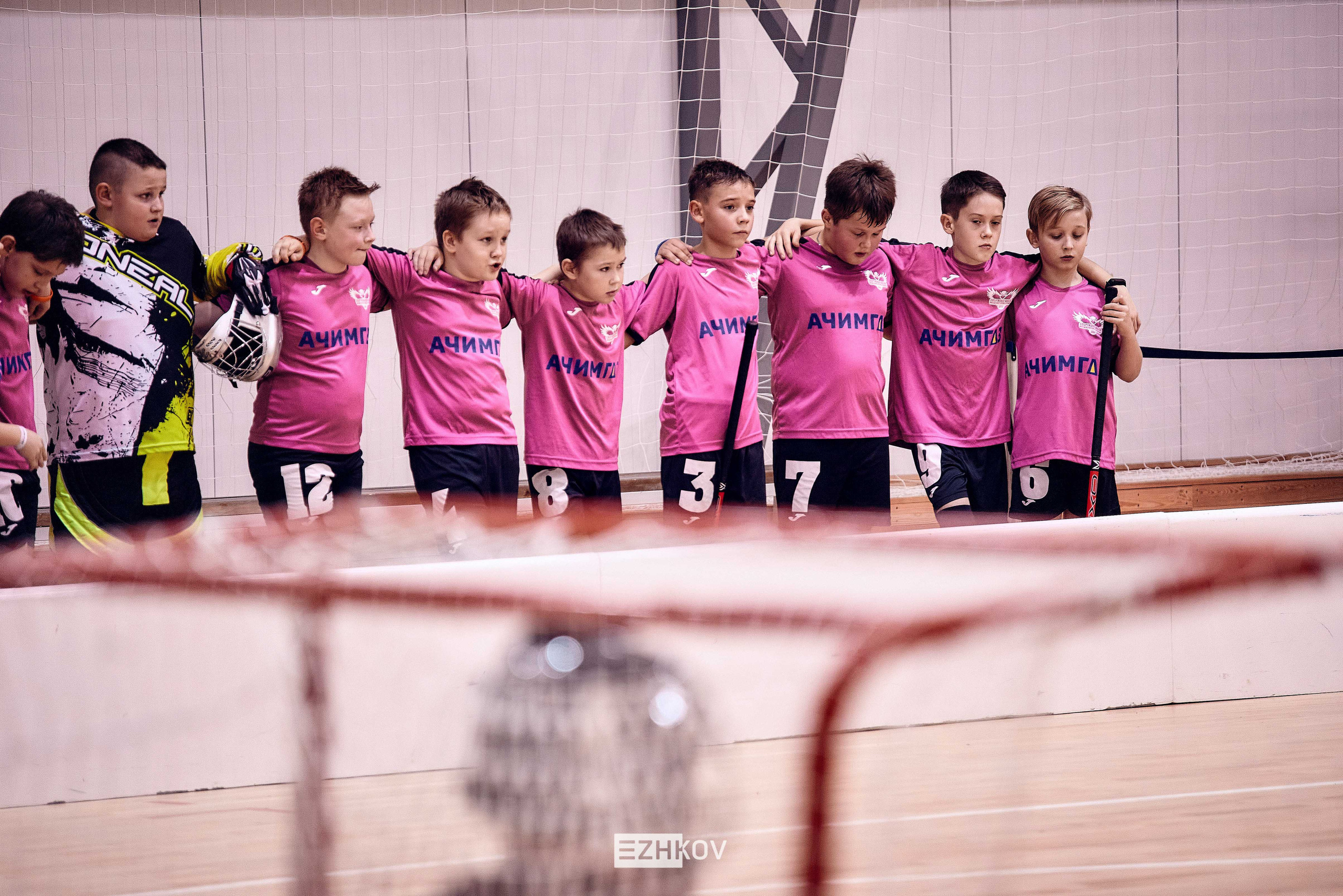Всероссийская детская лига по флорболу "Русская осень" 25 - 26 -31 октября 2021. Нижний Новгород. Нижегородская область. База спорта "море спорта". Фотограф Ежков Алексей.
