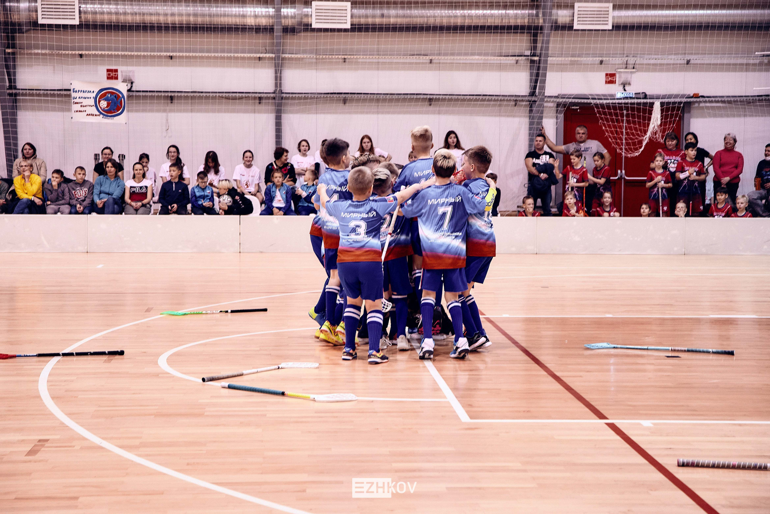 Всероссийская детская лига по флорболу "Русская осень" 25 - 26 -31 октября 2021. Нижний Новгород. Нижегородская область. База спорта "море спорта". Фотограф Ежков Алексей.