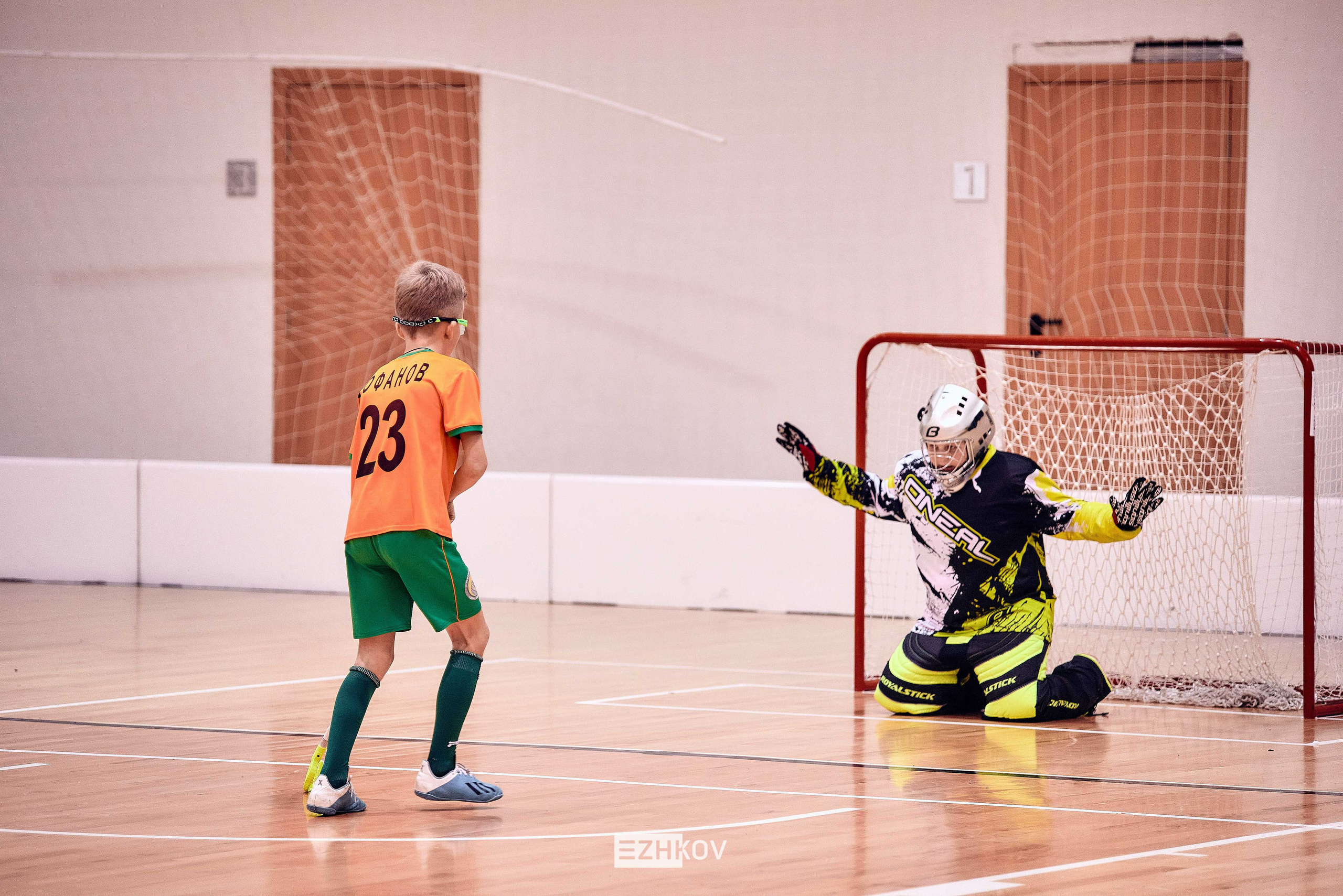 Всероссийская детская лига по флорболу "Русская осень" 25 - 26 -31 октября 2021. Нижний Новгород. Нижегородская область. База спорта "море спорта". Фотограф Ежков Алексей.