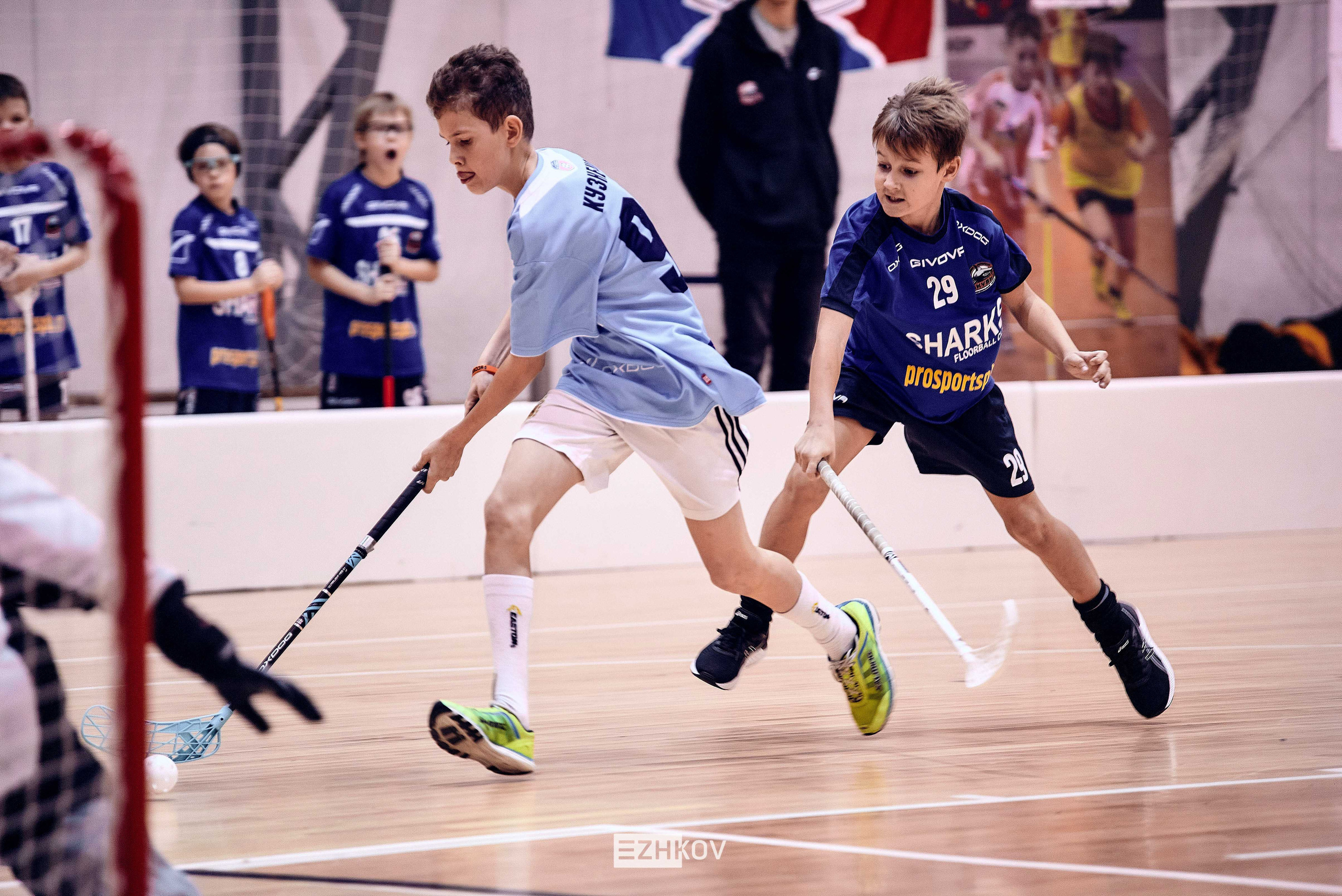 Всероссийская детская лига по флорболу "Русская осень" 25 - 26 -31 октября 2021. Нижний Новгород. Нижегородская область. База спорта "море спорта". Фотограф Ежков Алексей.