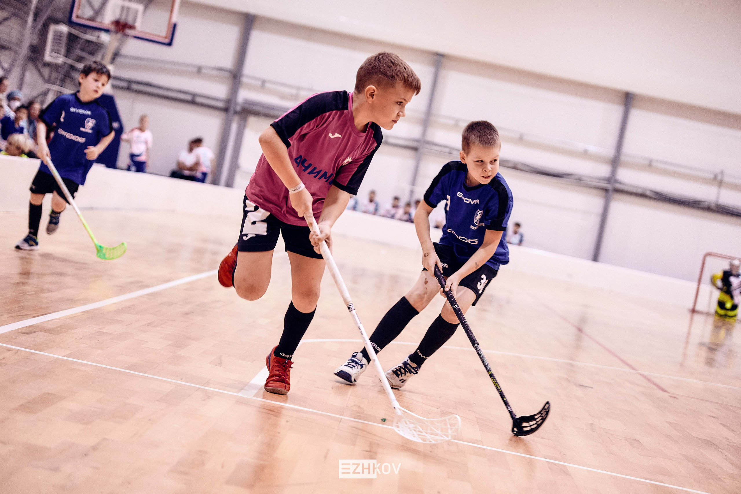 Всероссийская детская лига по флорболу "Русская осень" 25 - 26 -31 октября 2021. Нижний Новгород. Нижегородская область. База спорта "море спорта". Фотограф Ежков Алексей.