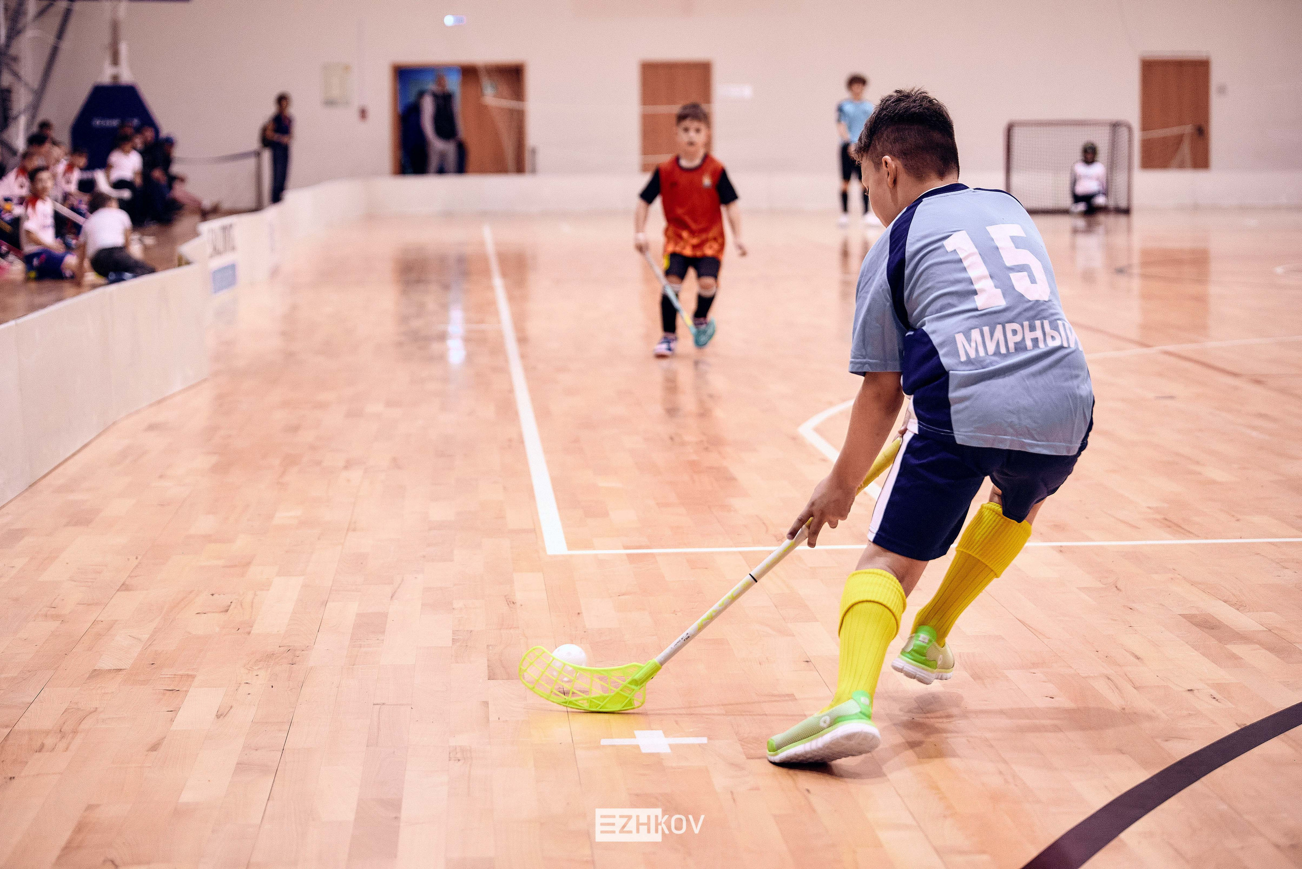 Всероссийская детская лига по флорболу "Русская осень" 25 - 26 -31 октября 2021. Нижний Новгород. Нижегородская область. База спорта "море спорта". Фотограф Ежков Алексей.