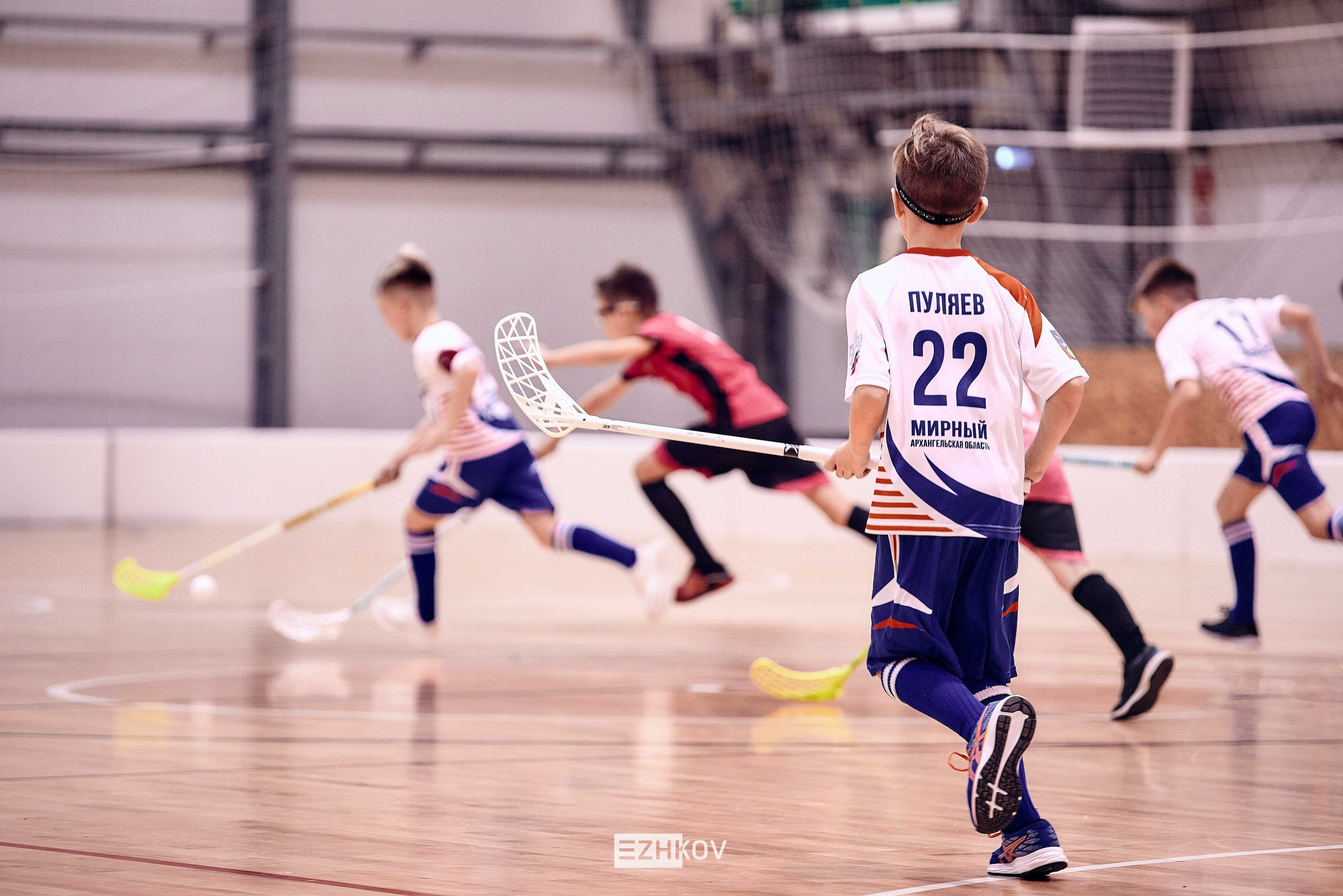 Всероссийская детская лига по флорболу "Русская осень" 25 - 26 -31 октября 2021. Нижний Новгород. Нижегородская область. База спорта "море спорта". Фотограф Ежков Алексей.