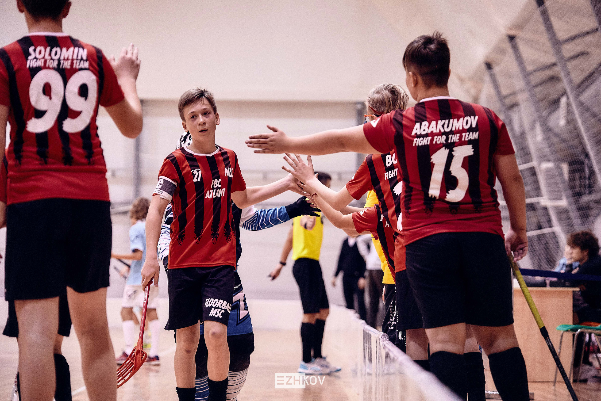 Всероссийская детская лига по флорболу "Русская осень" 25 - 26 -31 октября 2021. Нижний Новгород. Нижегородская область. База спорта "море спорта". Фотограф Ежков Алексей.
