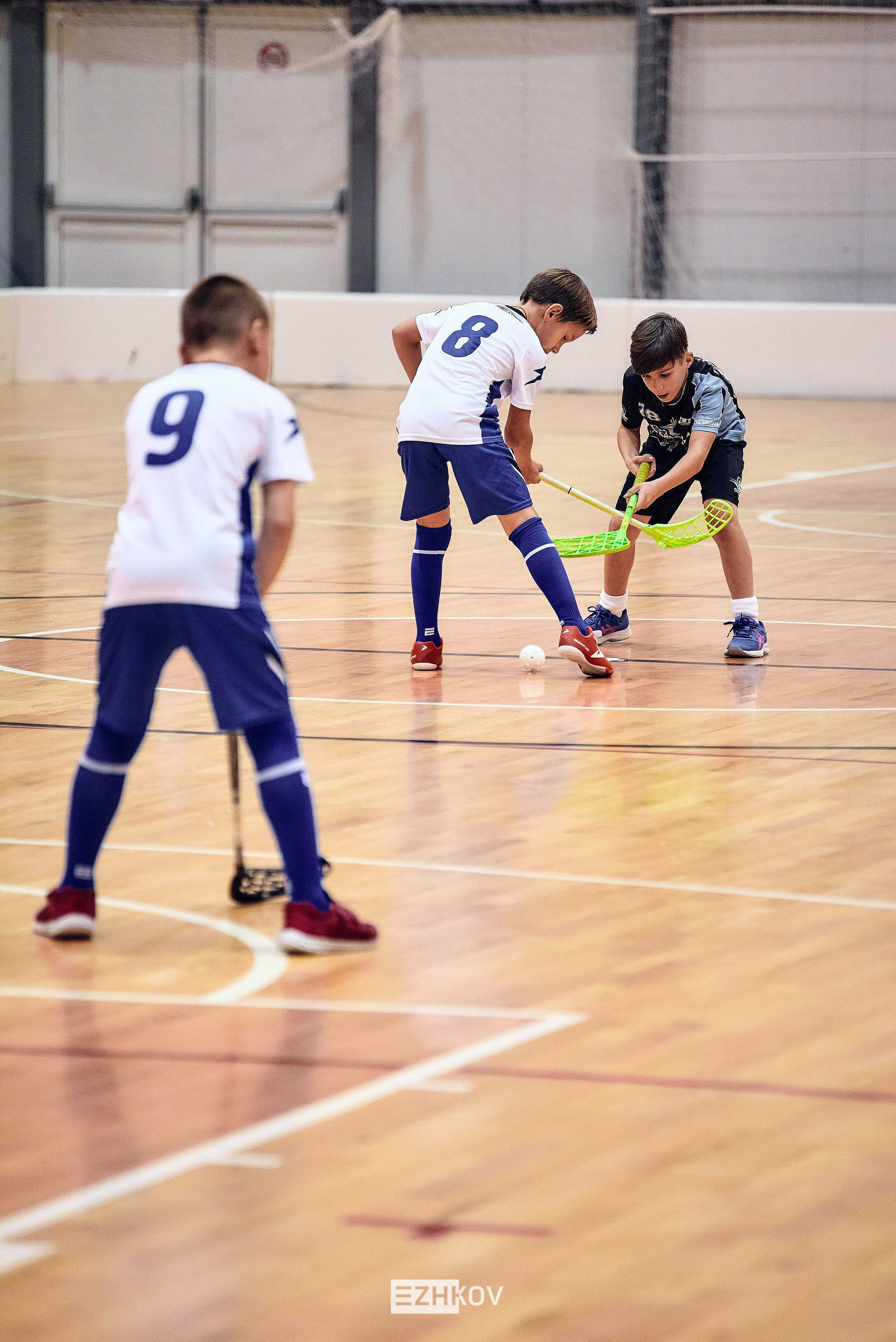 Всероссийская детская лига по флорболу "Русская осень" 25 - 26 -31 октября 2021. Нижний Новгород. Нижегородская область. База спорта "море спорта". Фотограф Ежков Алексей.