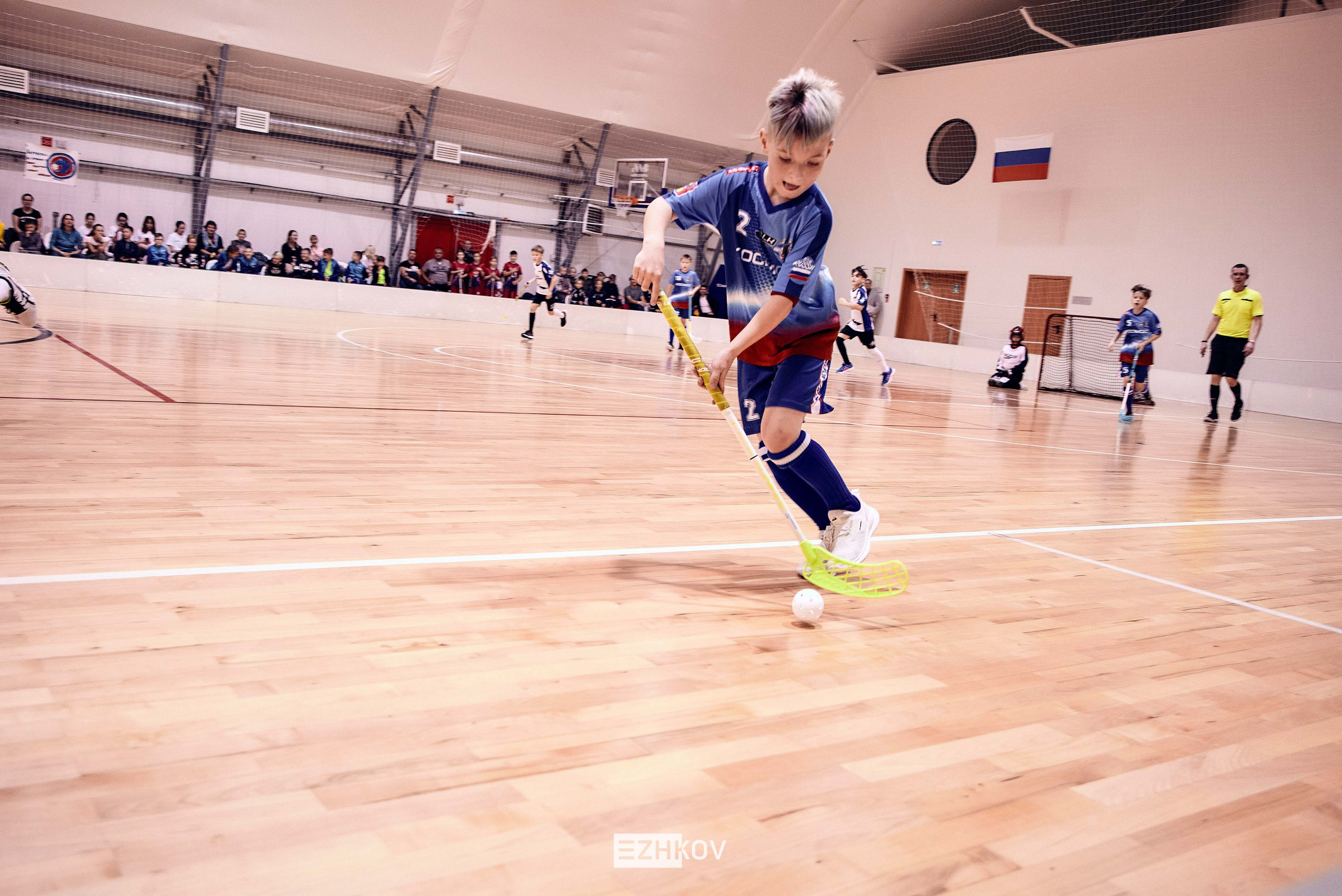 Всероссийская детская лига по флорболу "Русская осень" 25 - 26 -31 октября 2021. Нижний Новгород. Нижегородская область. База спорта "море спорта". Фотограф Ежков Алексей.