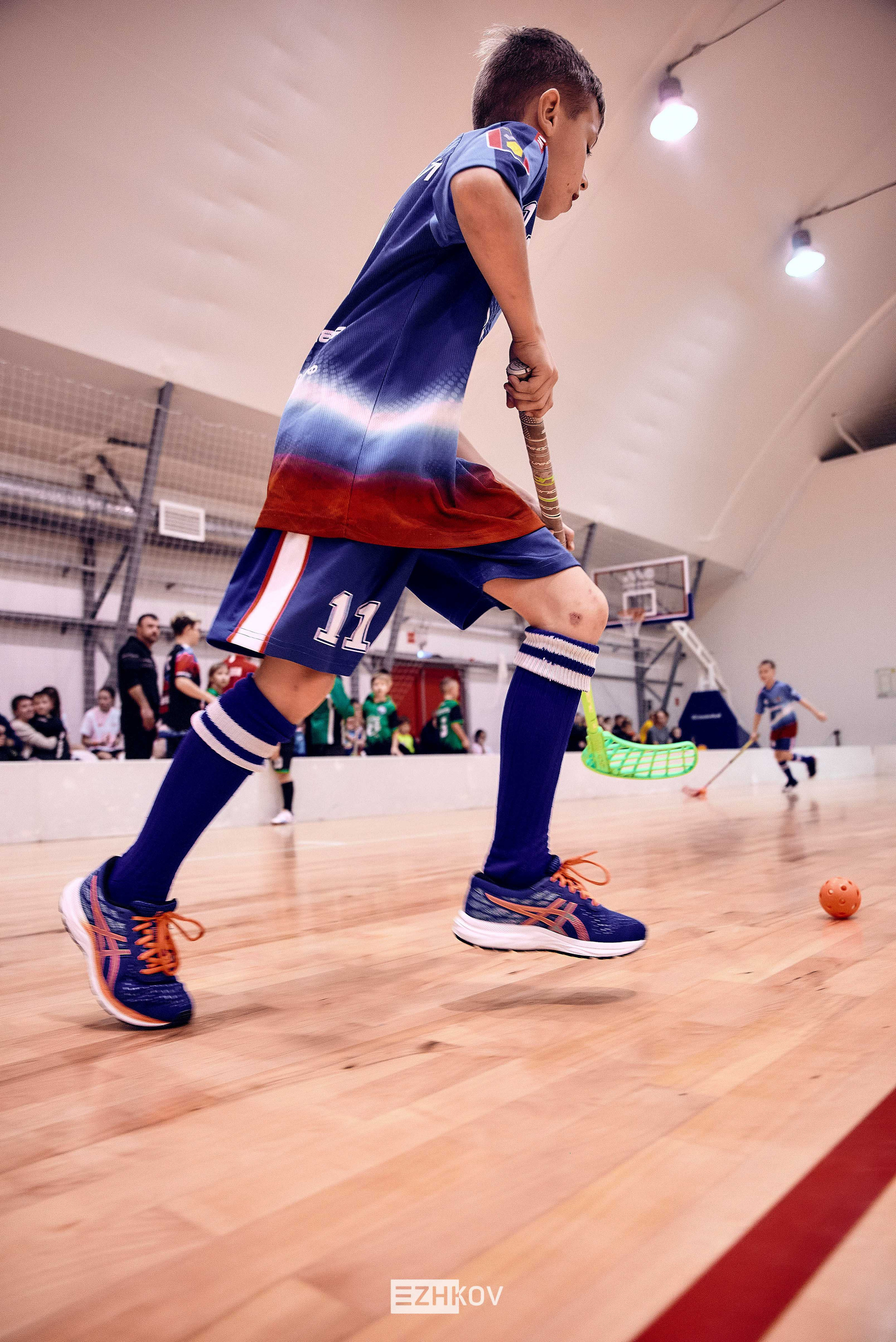 Всероссийская детская лига по флорболу "Русская осень" 25 - 26 -31 октября 2021. Нижний Новгород. Нижегородская область. База спорта "море спорта". Фотограф Ежков Алексей.