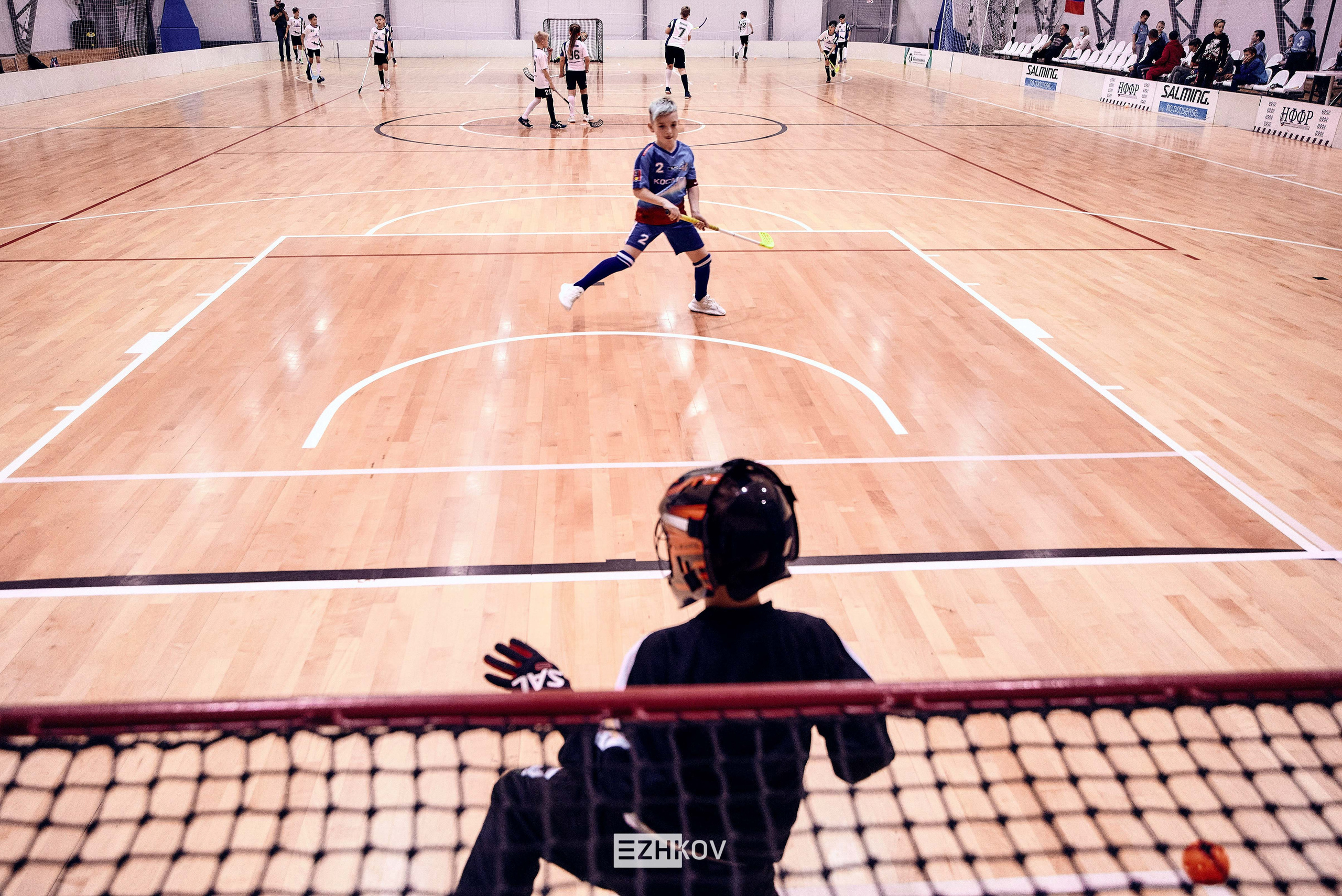 Всероссийская детская лига по флорболу "Русская осень" 25 - 26 -31 октября 2021. Нижний Новгород. Нижегородская область. База спорта "море спорта". Фотограф Ежков Алексей.