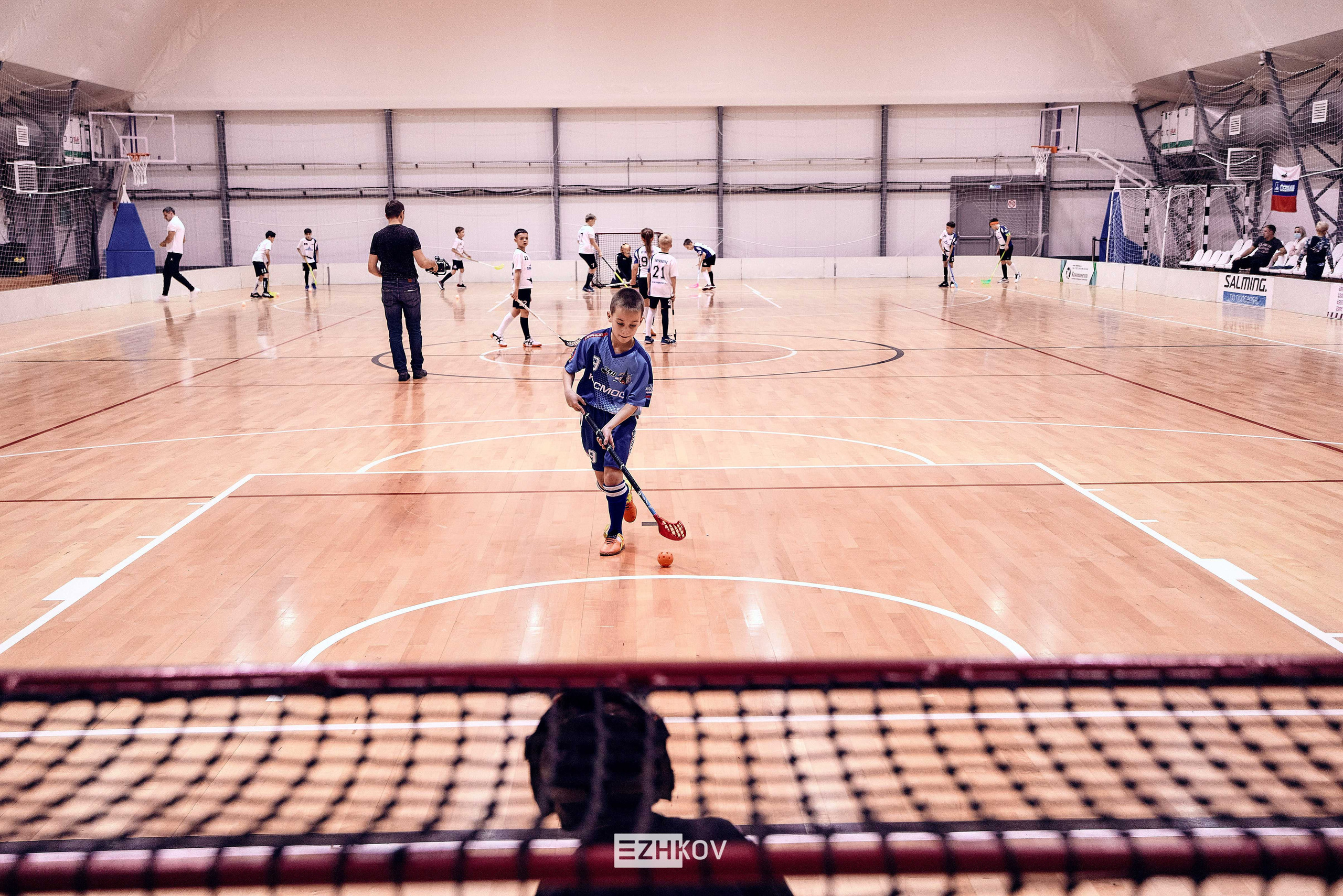 Всероссийская детская лига по флорболу "Русская осень" 25 - 26 -31 октября 2021. Нижний Новгород. Нижегородская область. База спорта "море спорта". Фотограф Ежков Алексей.