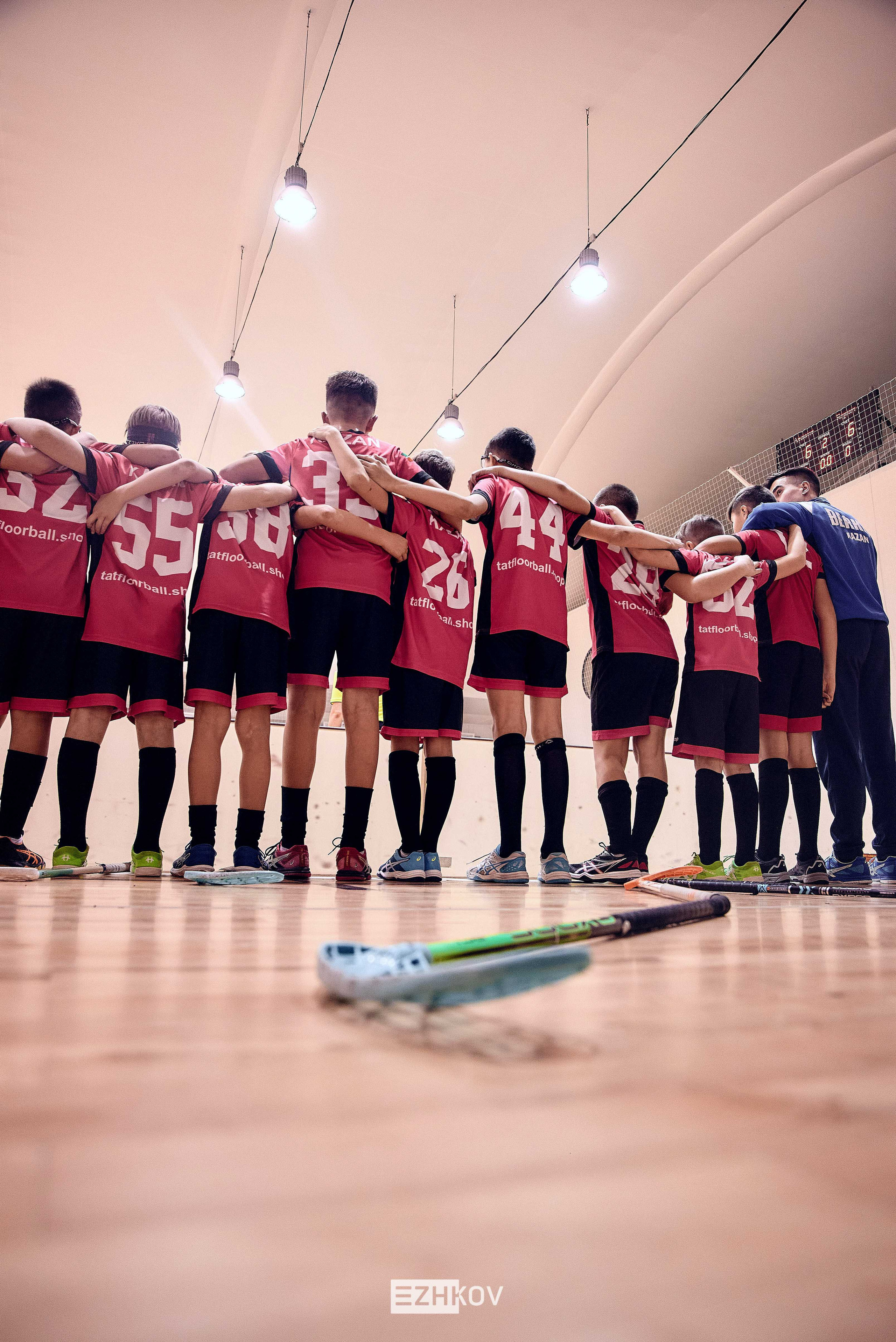 Всероссийская детская лига по флорболу "Русская осень" 25 - 26 -31 октября 2021. Нижний Новгород. Нижегородская область. База спорта "море спорта". Фотограф Ежков Алексей.