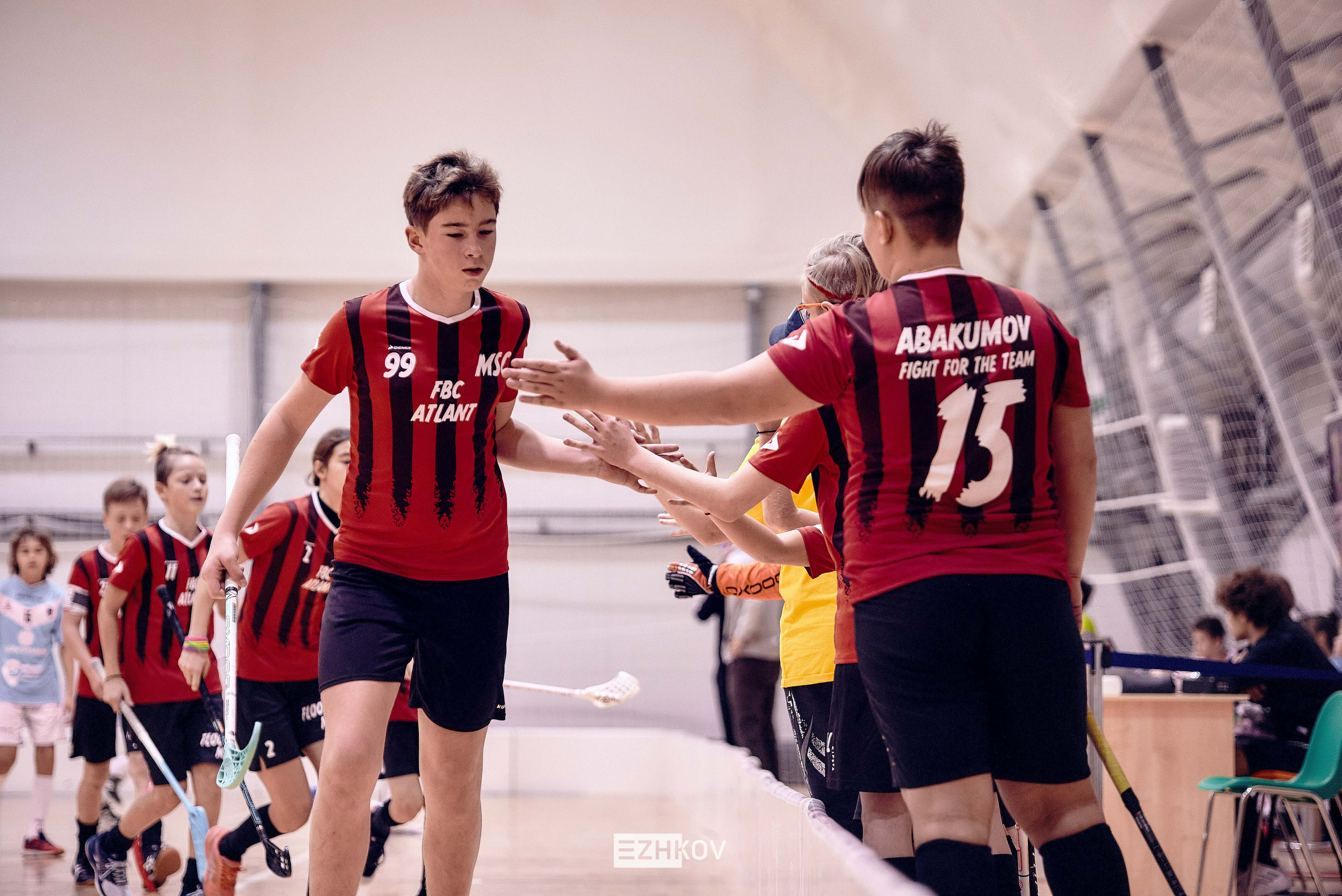 Всероссийская детская лига по флорболу "Русская осень" 25 - 26 -31 октября 2021. Нижний Новгород. Нижегородская область. База спорта "море спорта". Фотограф Ежков Алексей.
