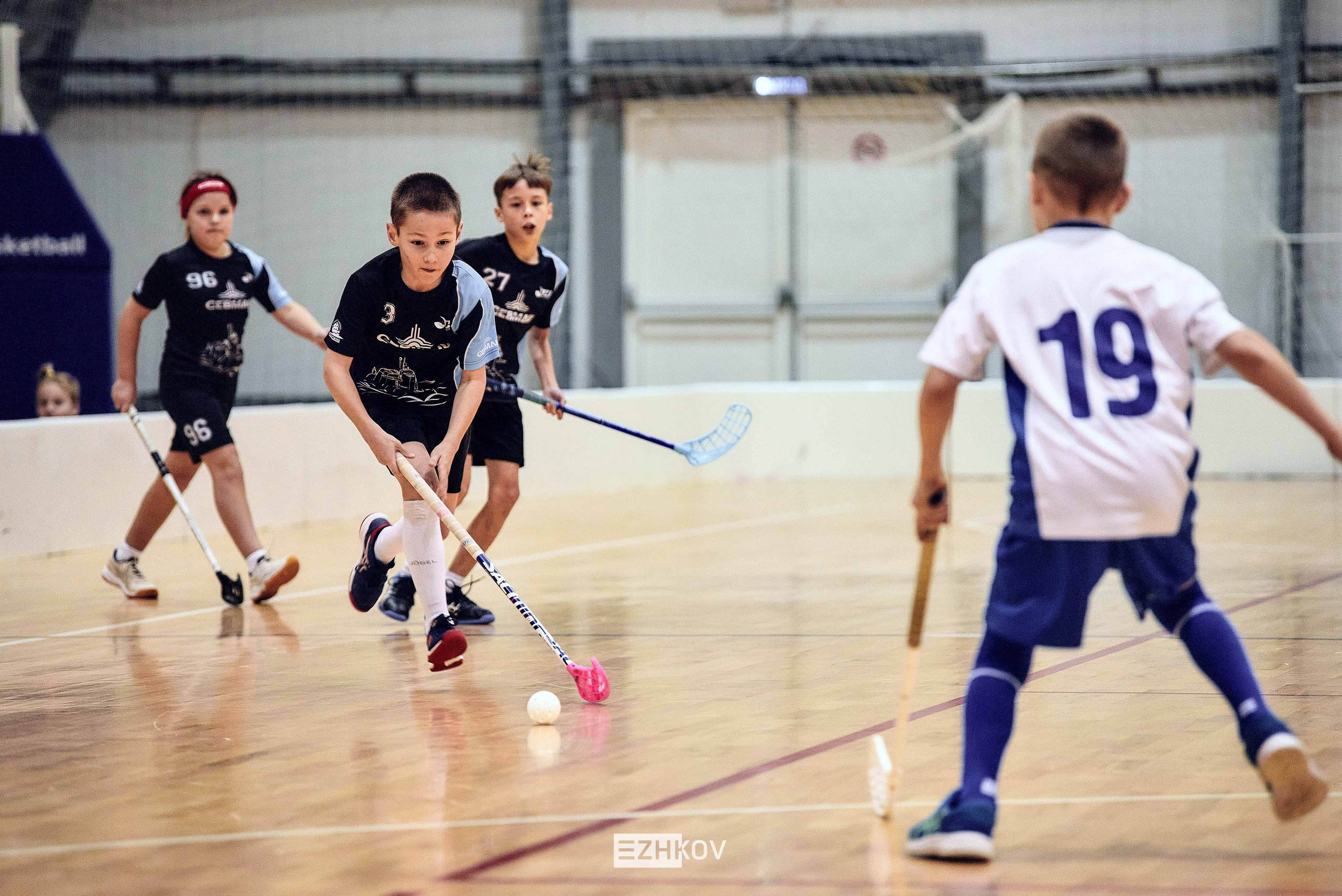 Всероссийская детская лига по флорболу "Русская осень" 25 - 26 -31 октября 2021. Нижний Новгород. Нижегородская область. База спорта "море спорта". Фотограф Ежков Алексей.