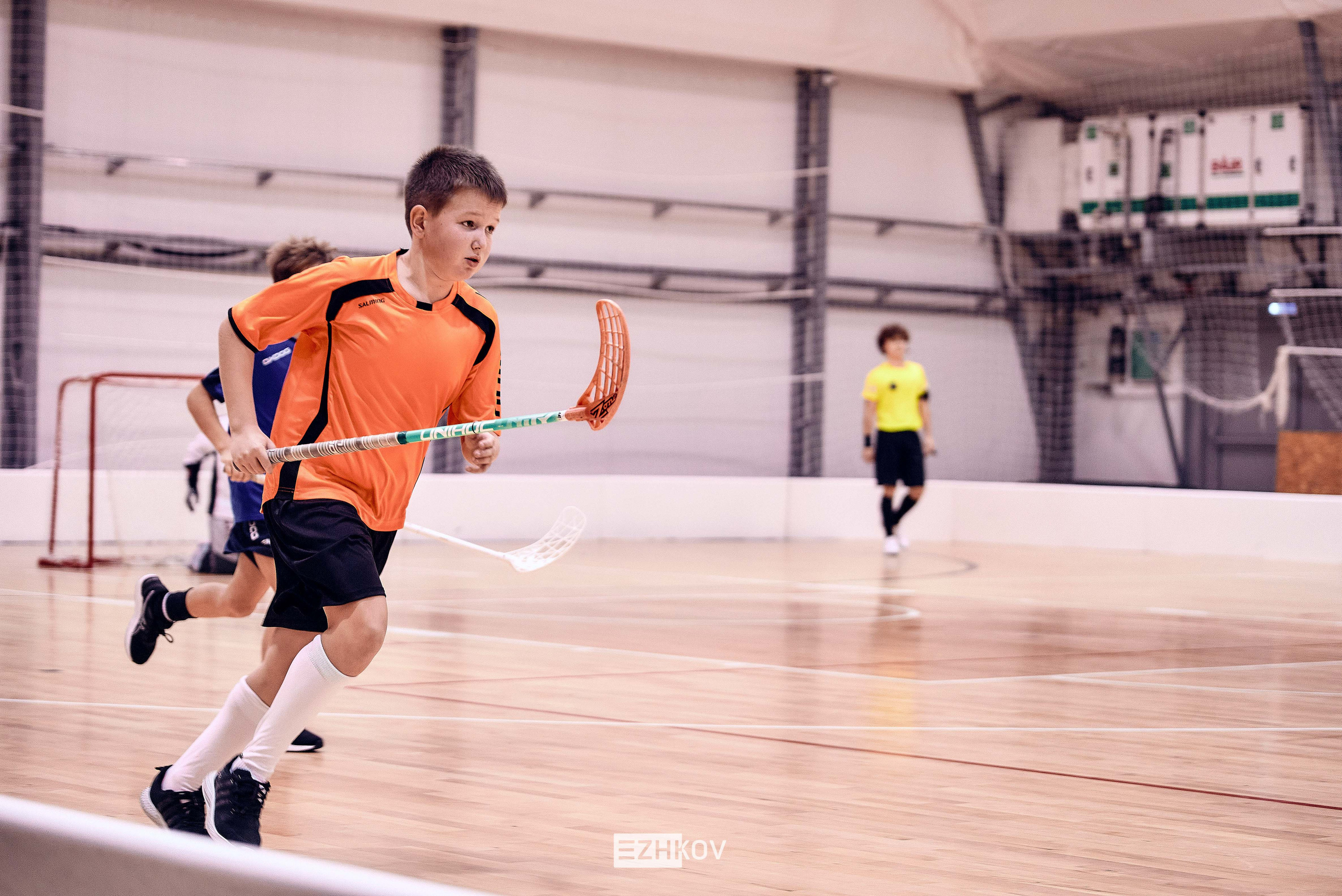 Всероссийская детская лига по флорболу "Русская осень" 25 - 26 -31 октября 2021. Нижний Новгород. Нижегородская область. База спорта "море спорта". Фотограф Ежков Алексей.