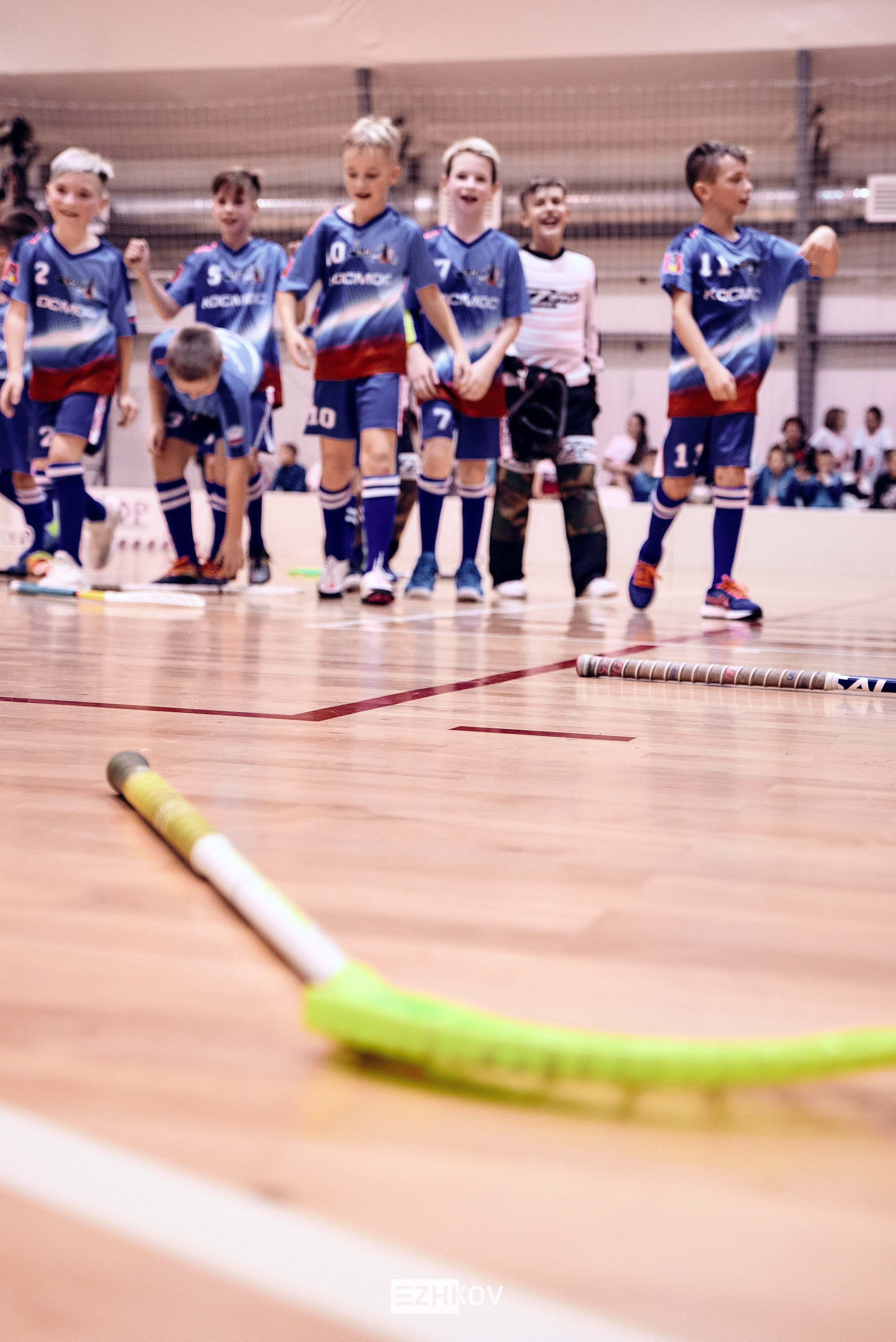 Всероссийская детская лига по флорболу "Русская осень" 25 - 26 -31 октября 2021. Нижний Новгород. Нижегородская область. База спорта "море спорта". Фотограф Ежков Алексей.