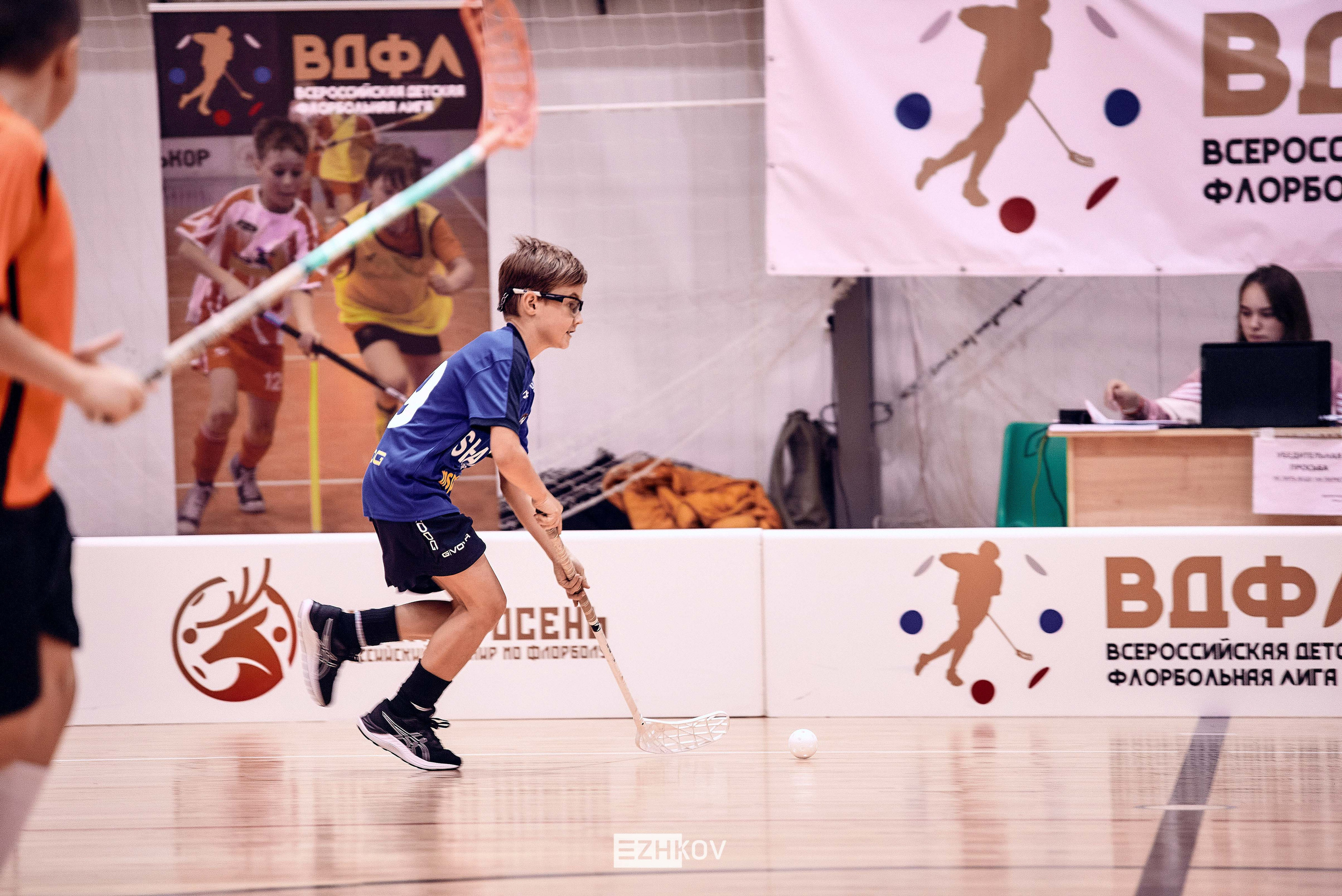 Всероссийская детская лига по флорболу "Русская осень" 25 - 26 -31 октября 2021. Нижний Новгород. Нижегородская область. База спорта "море спорта". Фотограф Ежков Алексей.