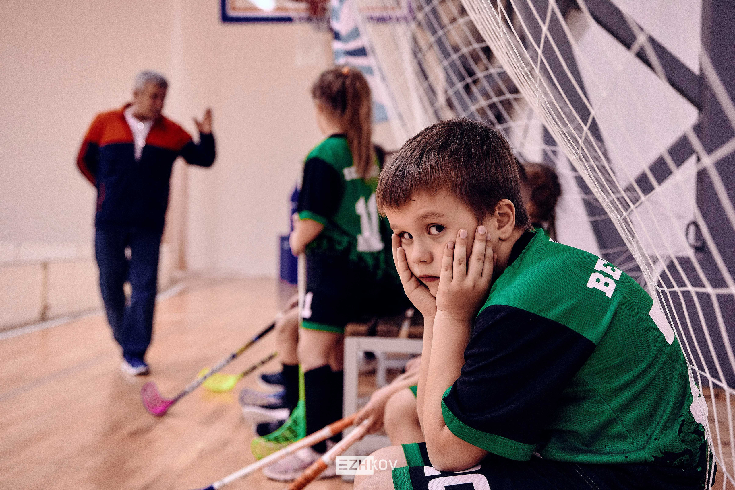 Всероссийская детская лига по флорболу "Русская осень" 25 - 26 -31 октября 2021. Нижний Новгород. Нижегородская область. База спорта "море спорта". Фотограф Ежков Алексей.
