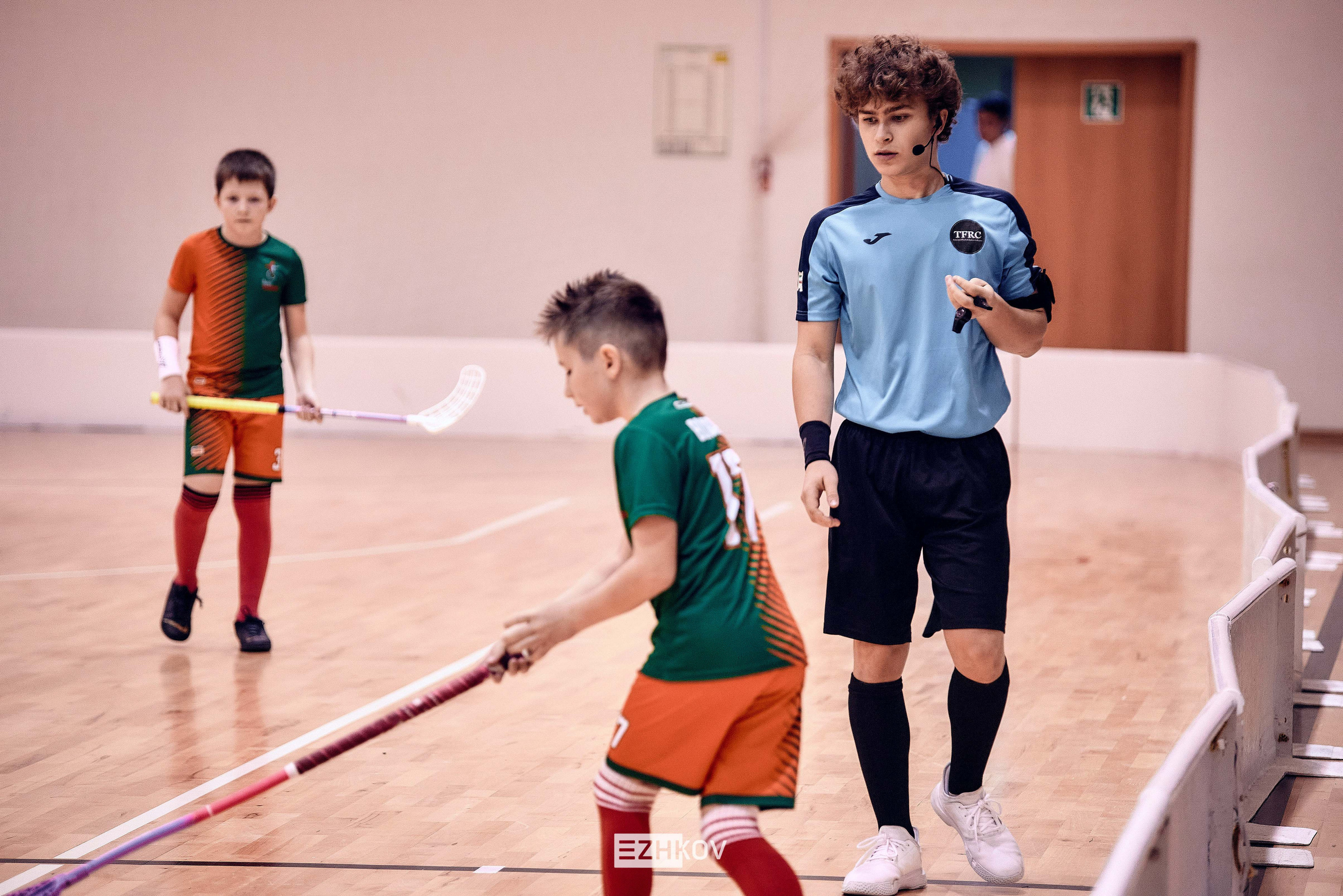 Всероссийская детская лига по флорболу "Русская осень" 25 - 26 -31 октября 2021. Нижний Новгород. Нижегородская область. База спорта "море спорта". Фотограф Ежков Алексей.