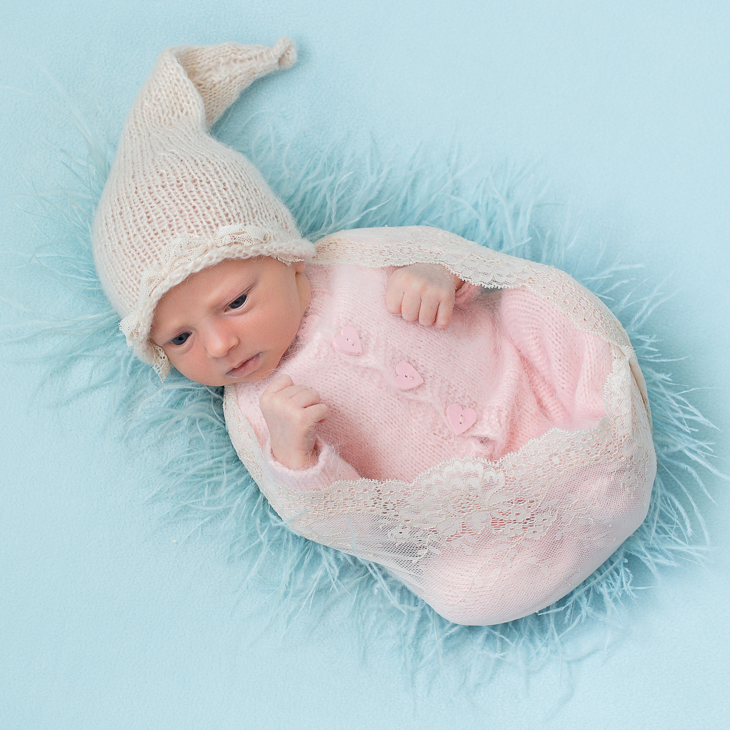 Фотосессия новорожденных девочек. Фотограф новорожденных в г. Миасс Анна Плотникова